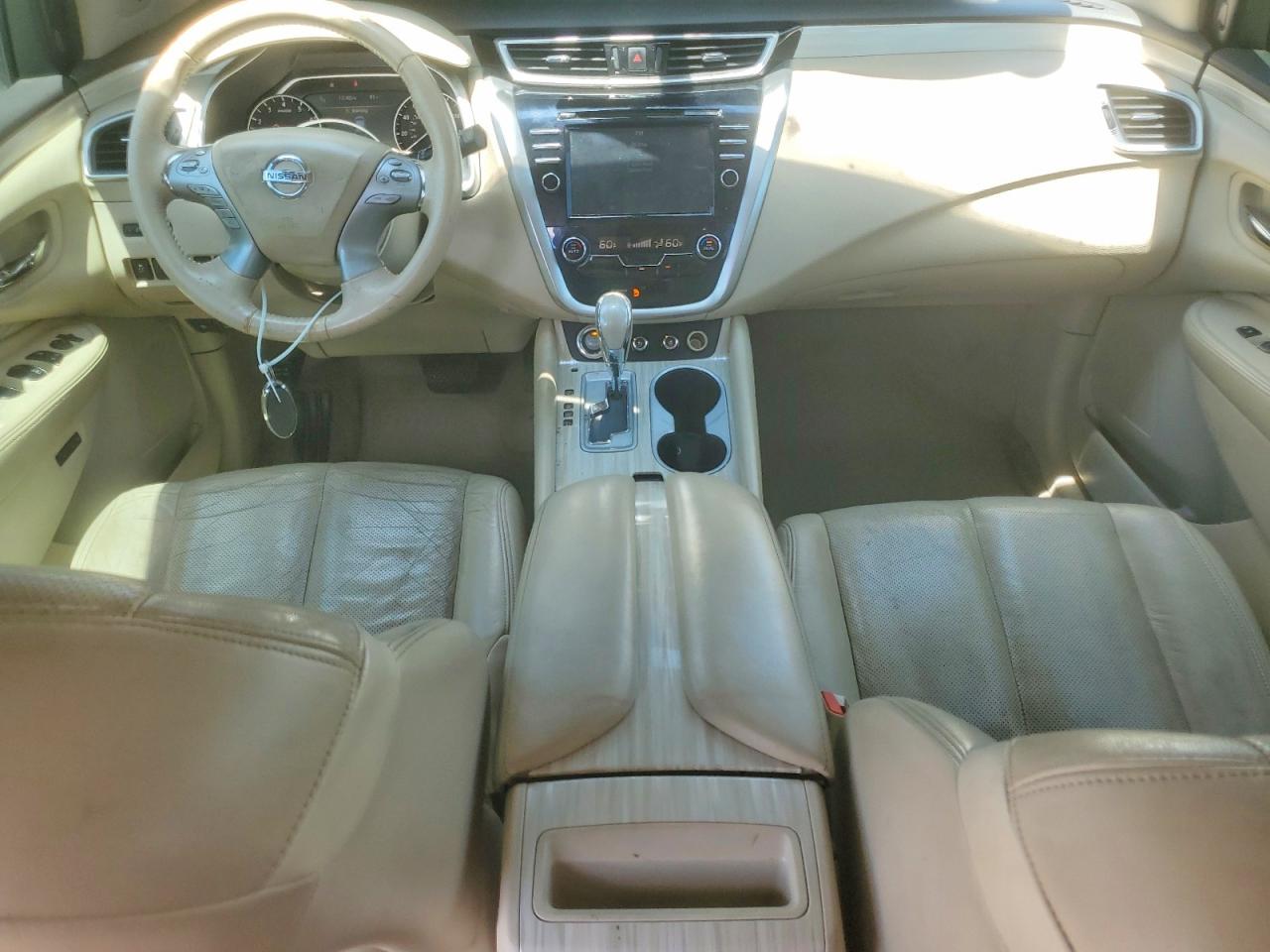 2015 Nissan Murano Platinum White vin: 5N1AZ2MHXFN226060