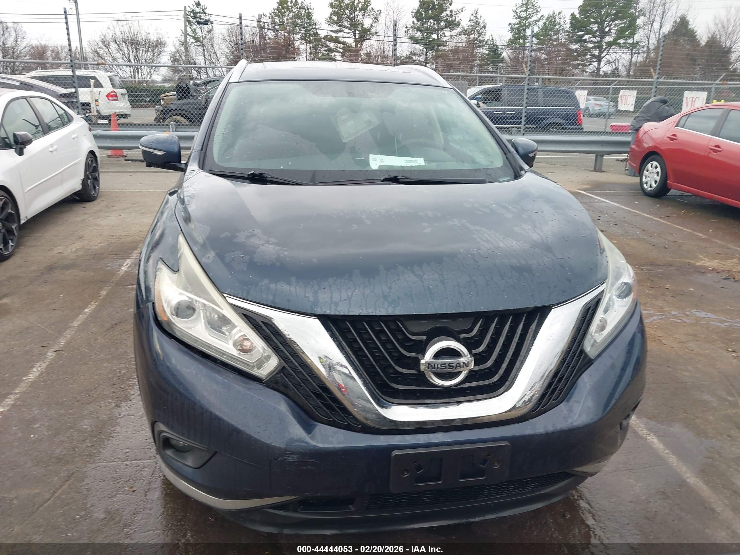 2015 Nissan Murano Platinum Navy vin: 5N1AZ2MHXFN226799