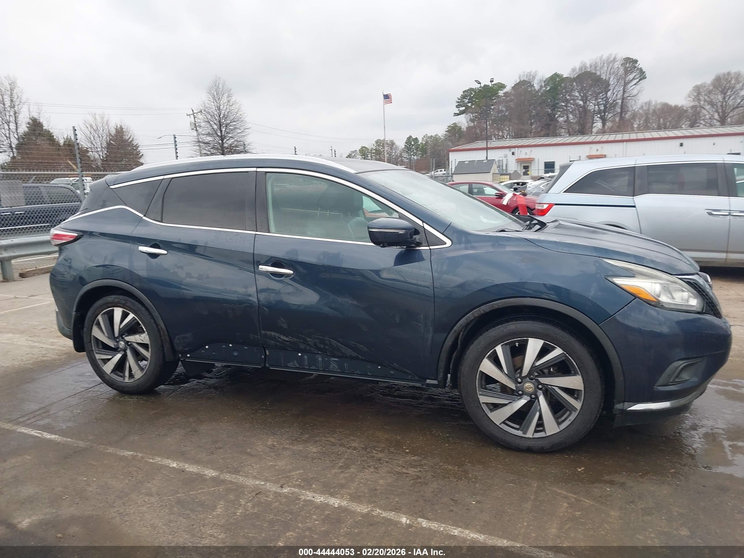 2015 Nissan Murano Platinum Navy vin: 5N1AZ2MHXFN226799