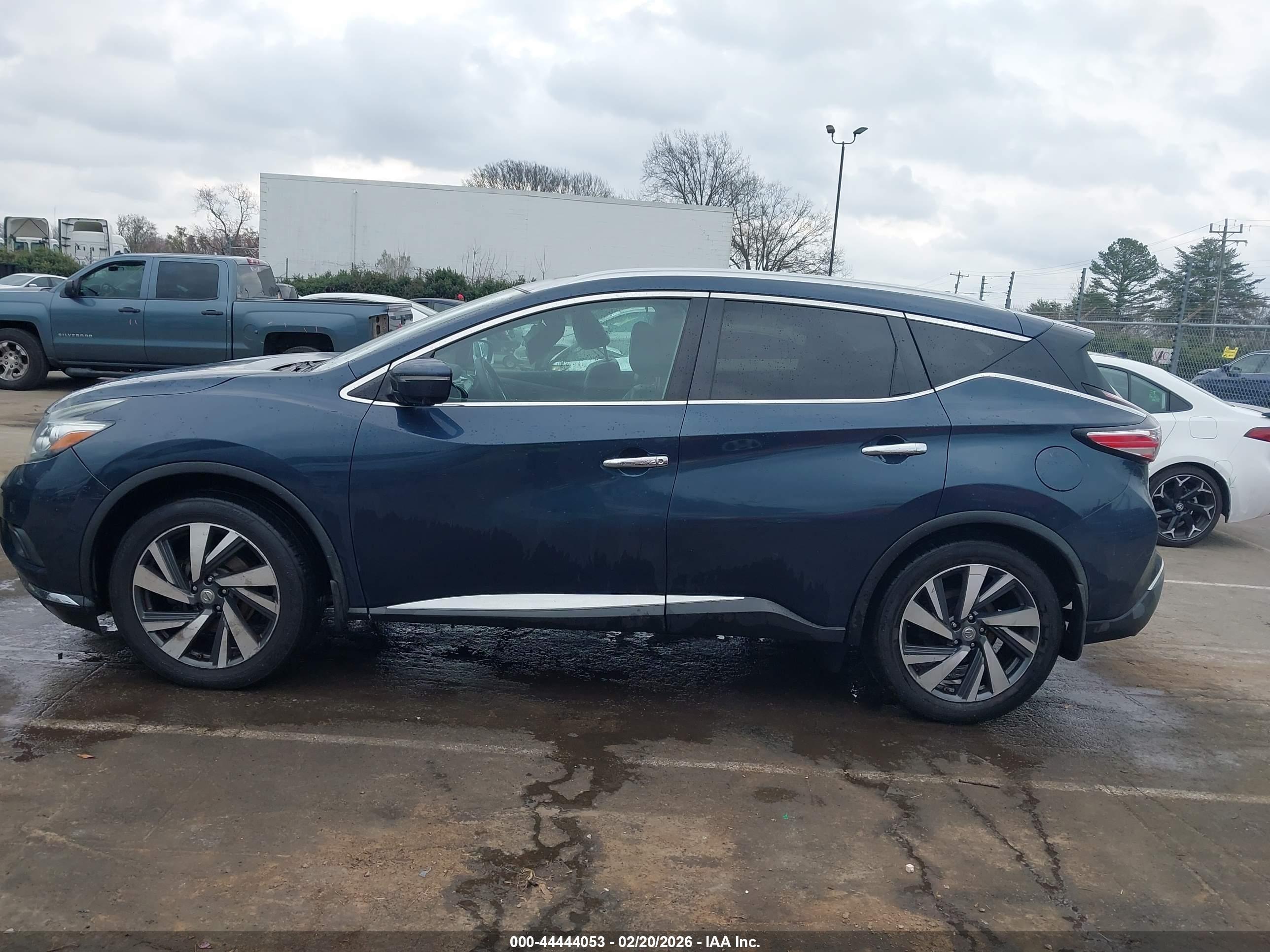 2015 Nissan Murano Platinum Navy vin: 5N1AZ2MHXFN226799