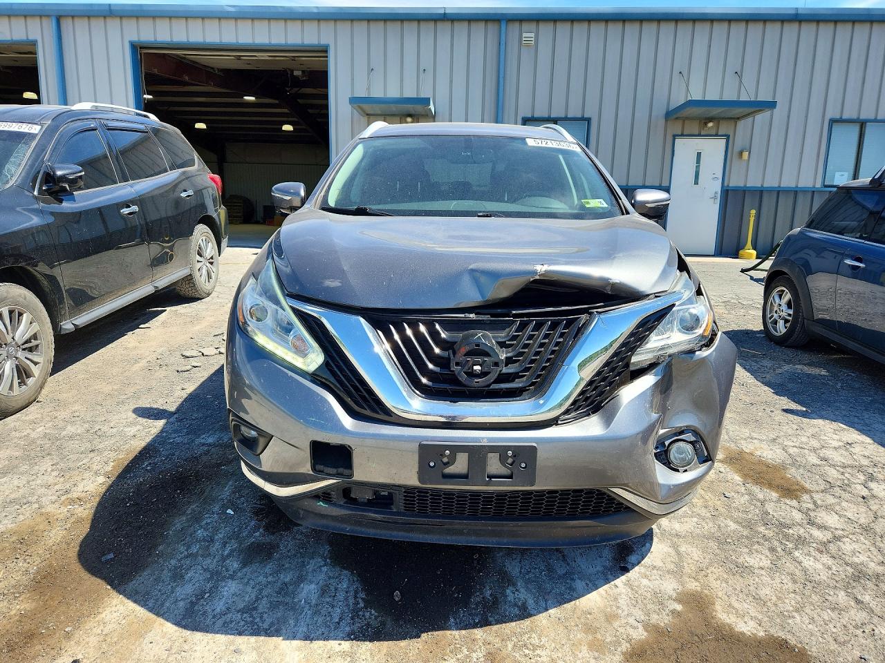 2015 Nissan Murano Platinum Gray vin: 5N1AZ2MHXFN227435