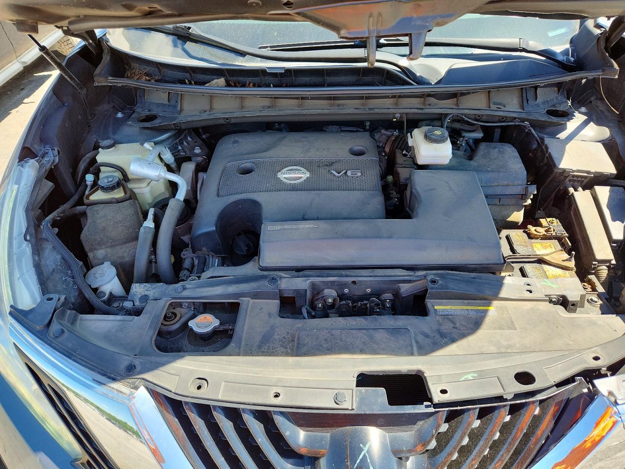 2015 Nissan Murano Platinum Gray vin: 5N1AZ2MHXFN227435