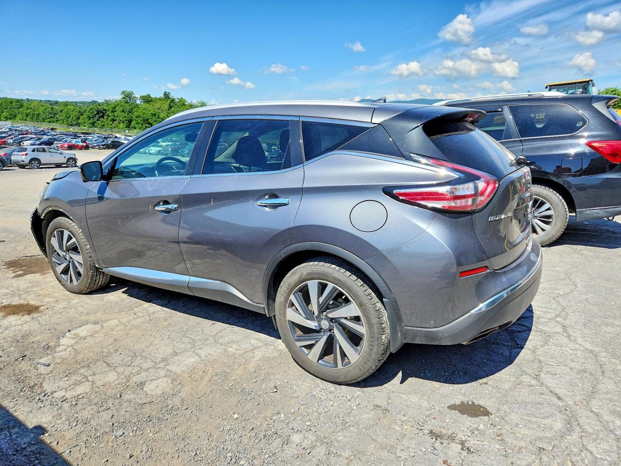 2015 Nissan Murano Platinum Gray vin: 5N1AZ2MHXFN227435
