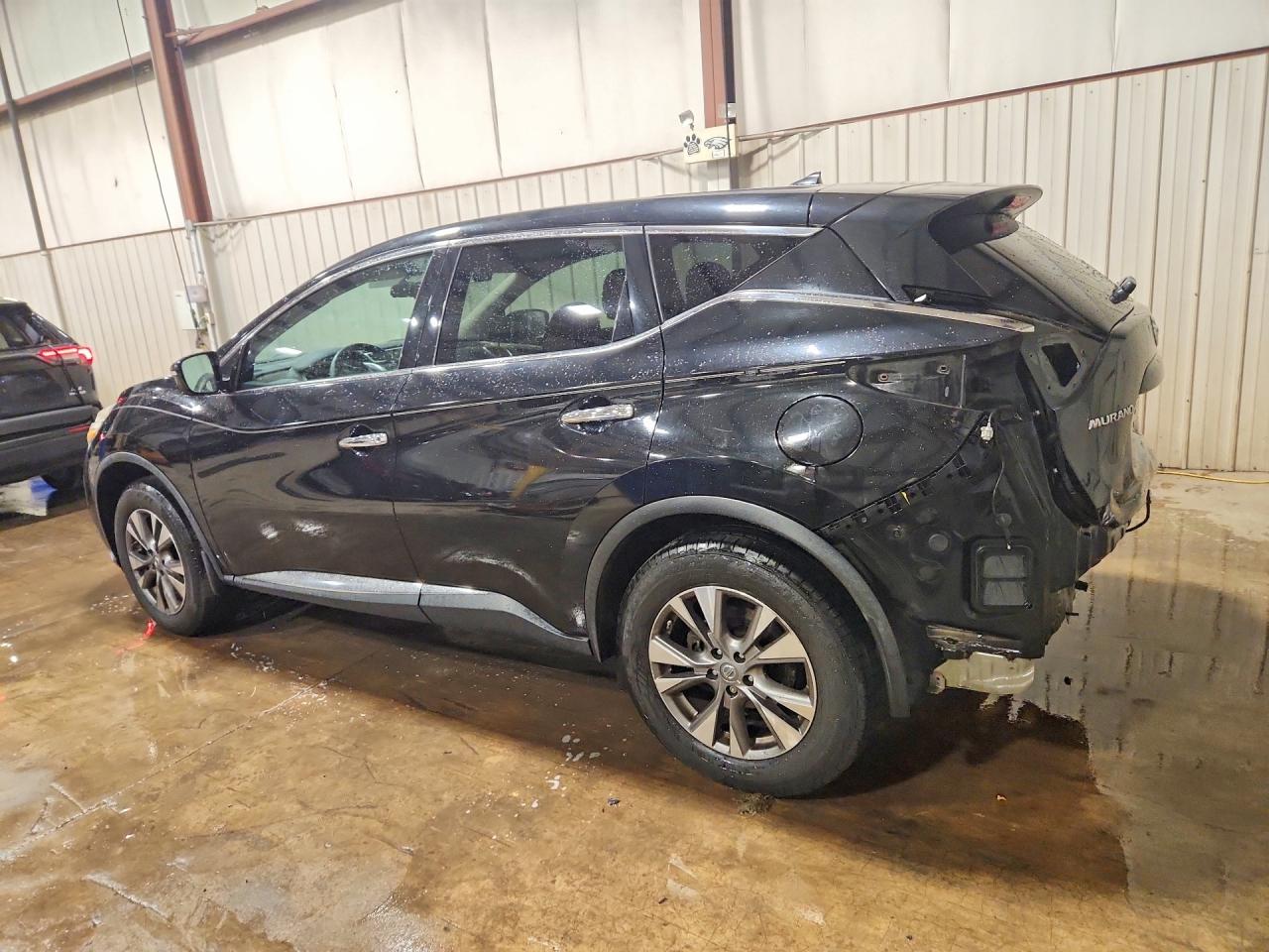 2015 Nissan Murano S Black vin: 5N1AZ2MHXFN232019