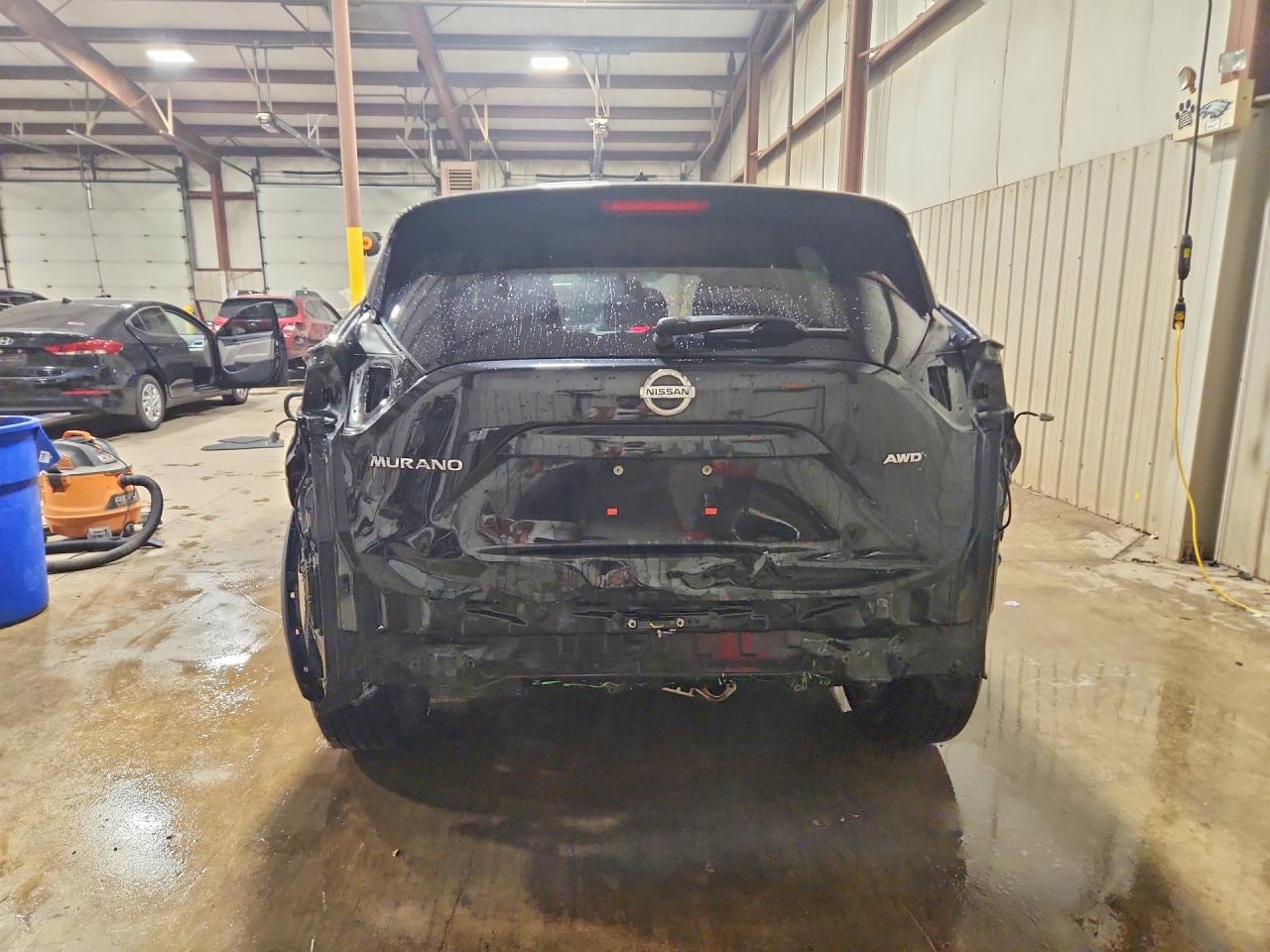 2015 Nissan Murano S Black vin: 5N1AZ2MHXFN232019