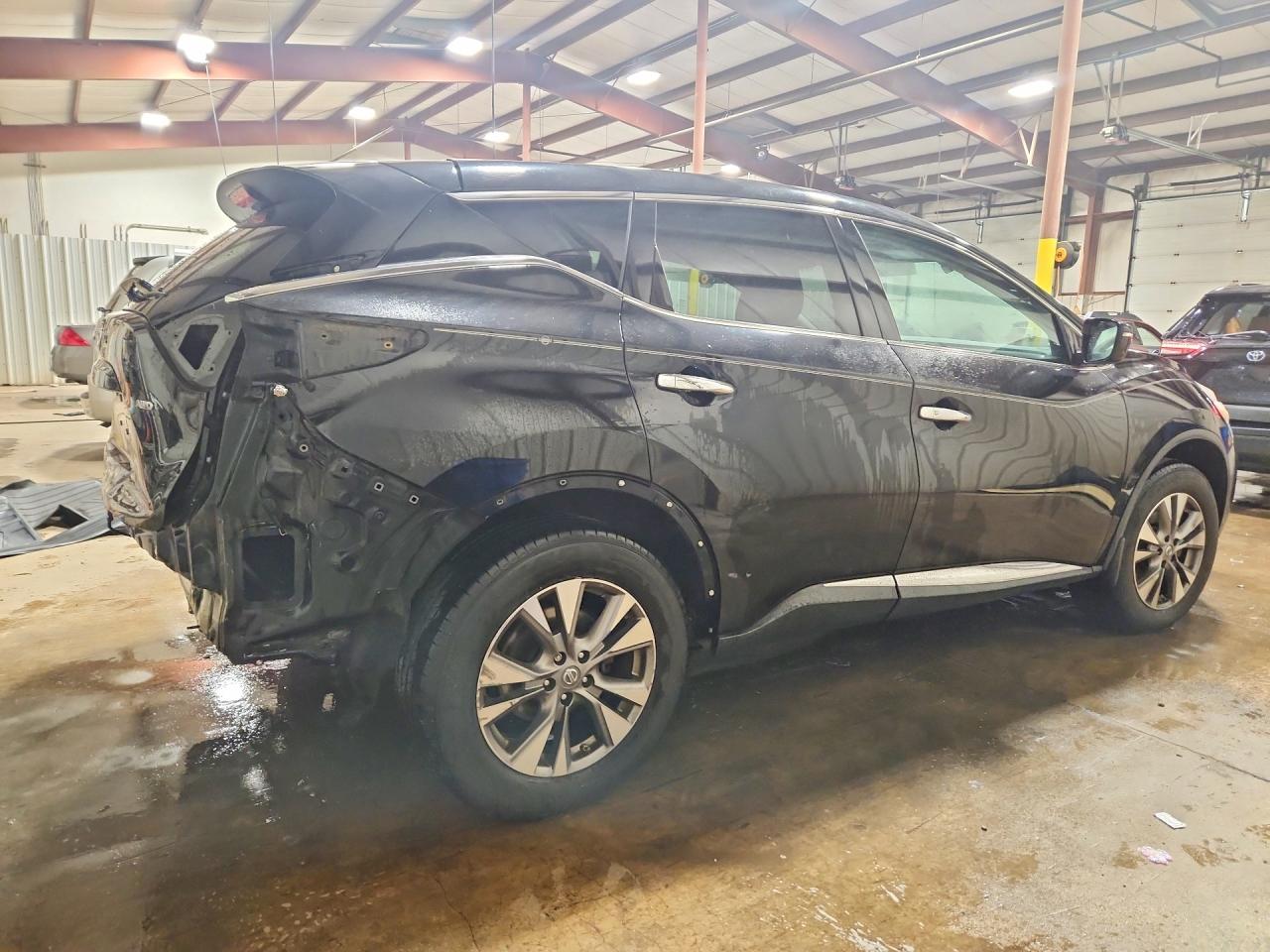 2015 Nissan Murano S Black vin: 5N1AZ2MHXFN232019