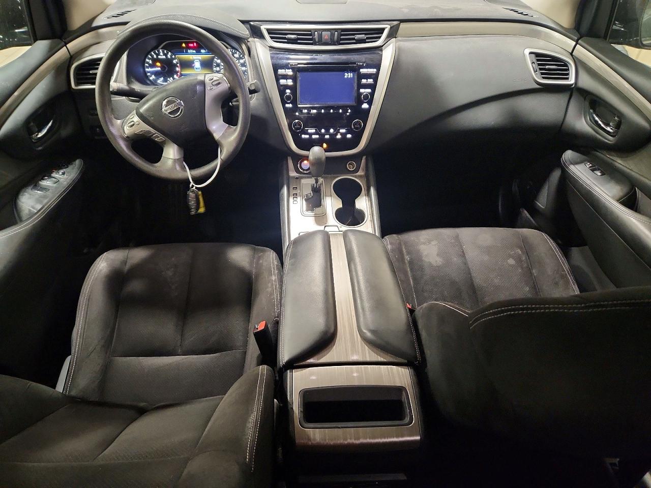 2015 Nissan Murano S Black vin: 5N1AZ2MHXFN232019