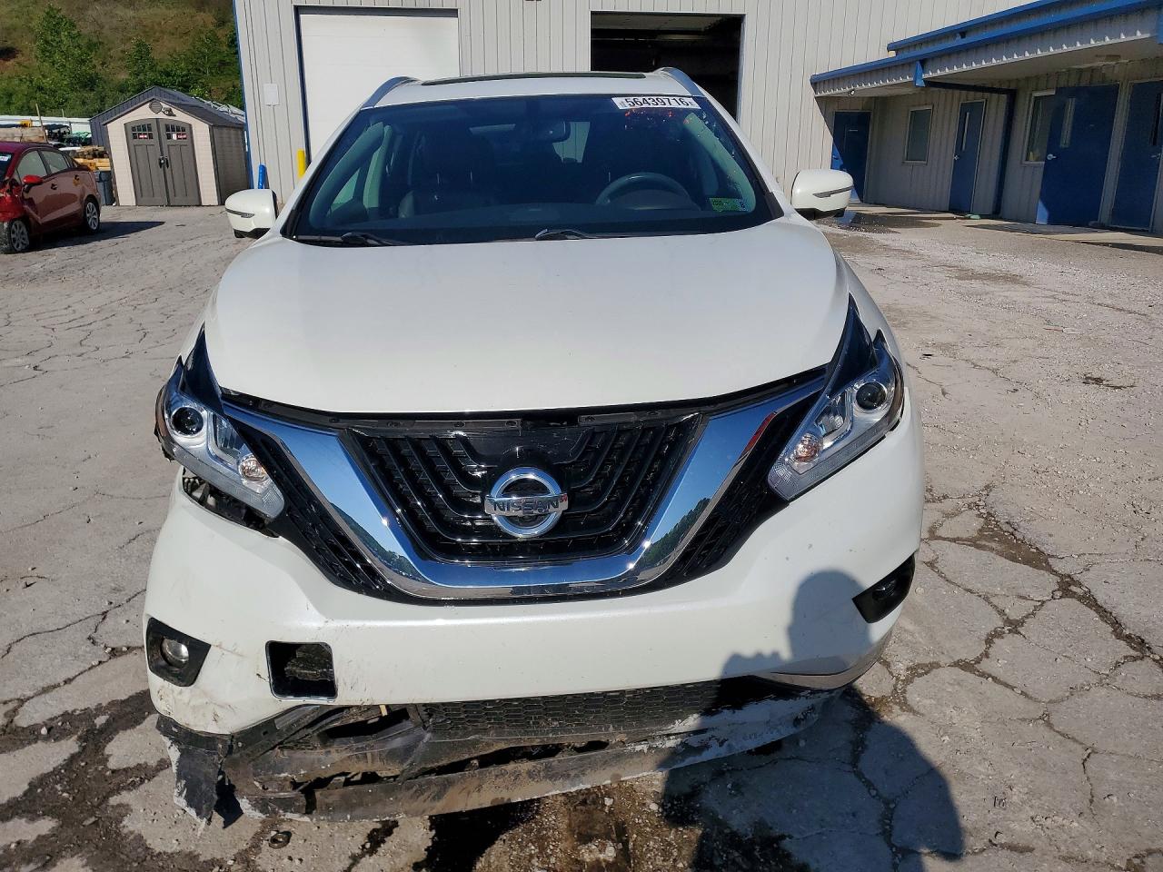 2015 Nissan Murano Platinum White vin: 5N1AZ2MHXFN235342