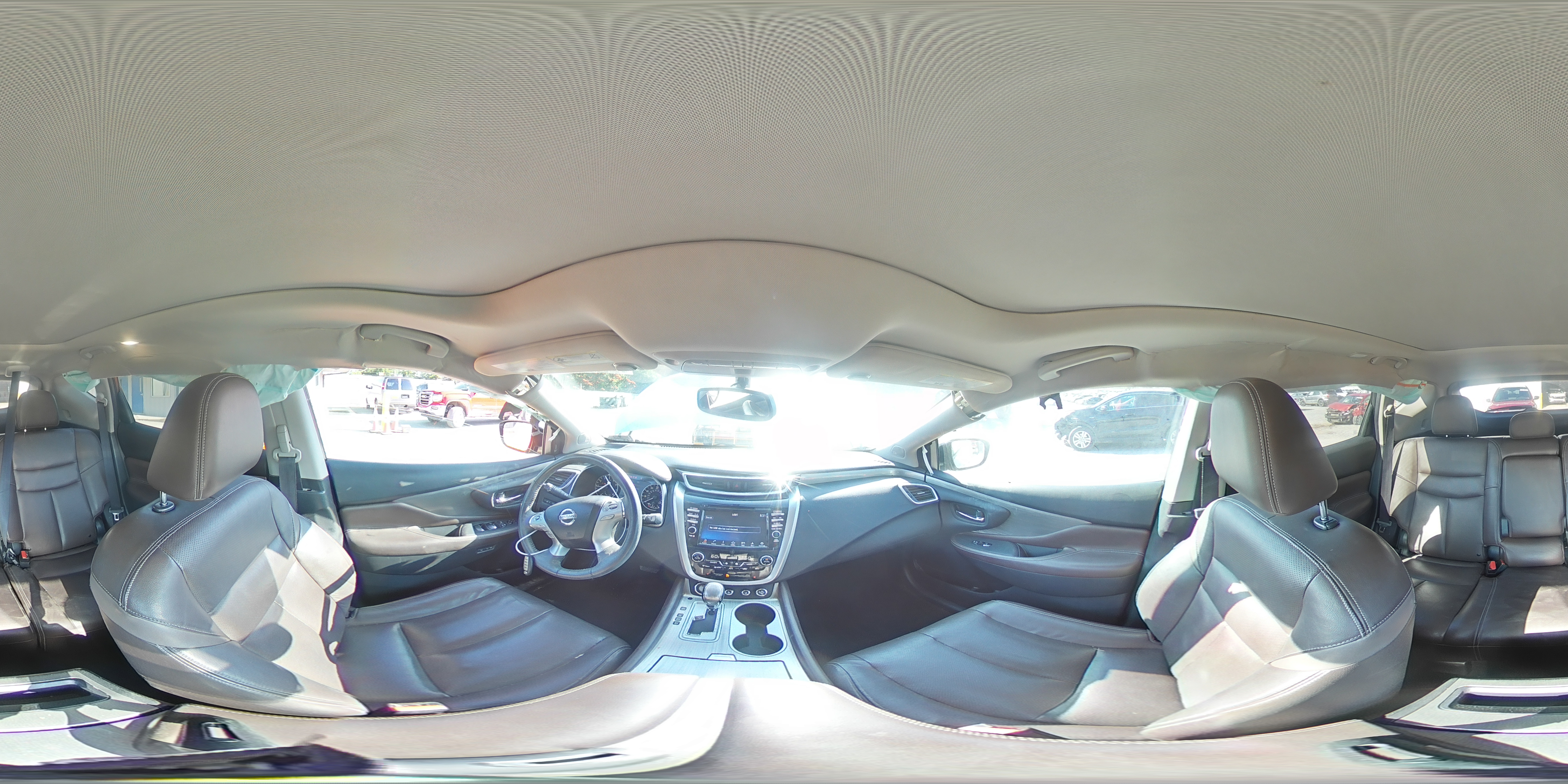 2015 Nissan Murano Platinum White vin: 5N1AZ2MHXFN235342