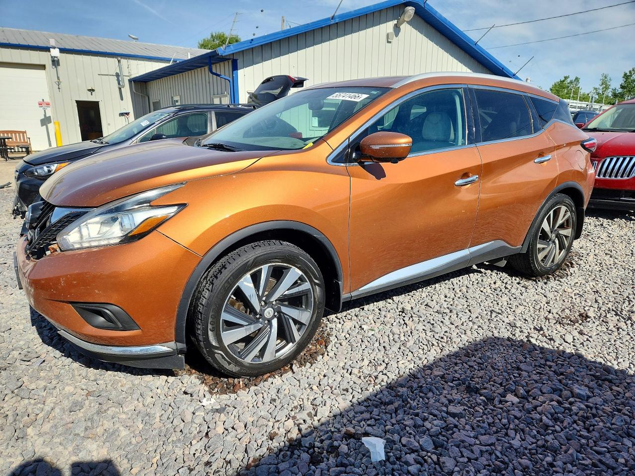 2015 Nissan Murano Platinum Orange vin: 5N1AZ2MHXFN235664