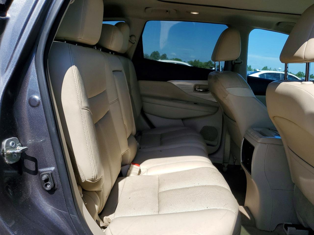 2015 Nissan Murano Sl Gray vin: 5N1AZ2MHXFN267031