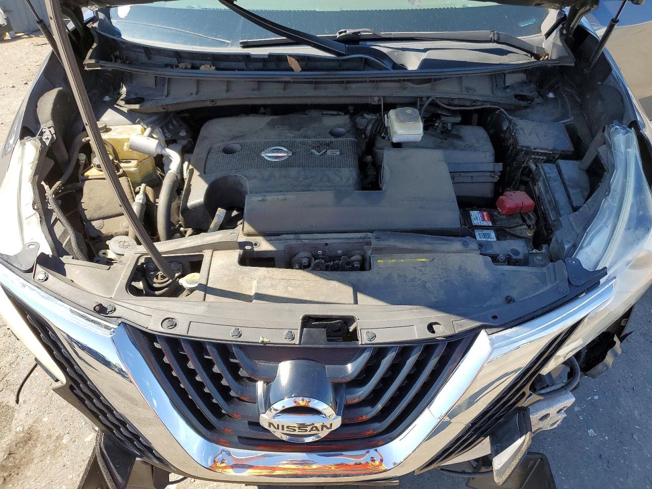 2015 Nissan Murano Sl Gray vin: 5N1AZ2MHXFN267031