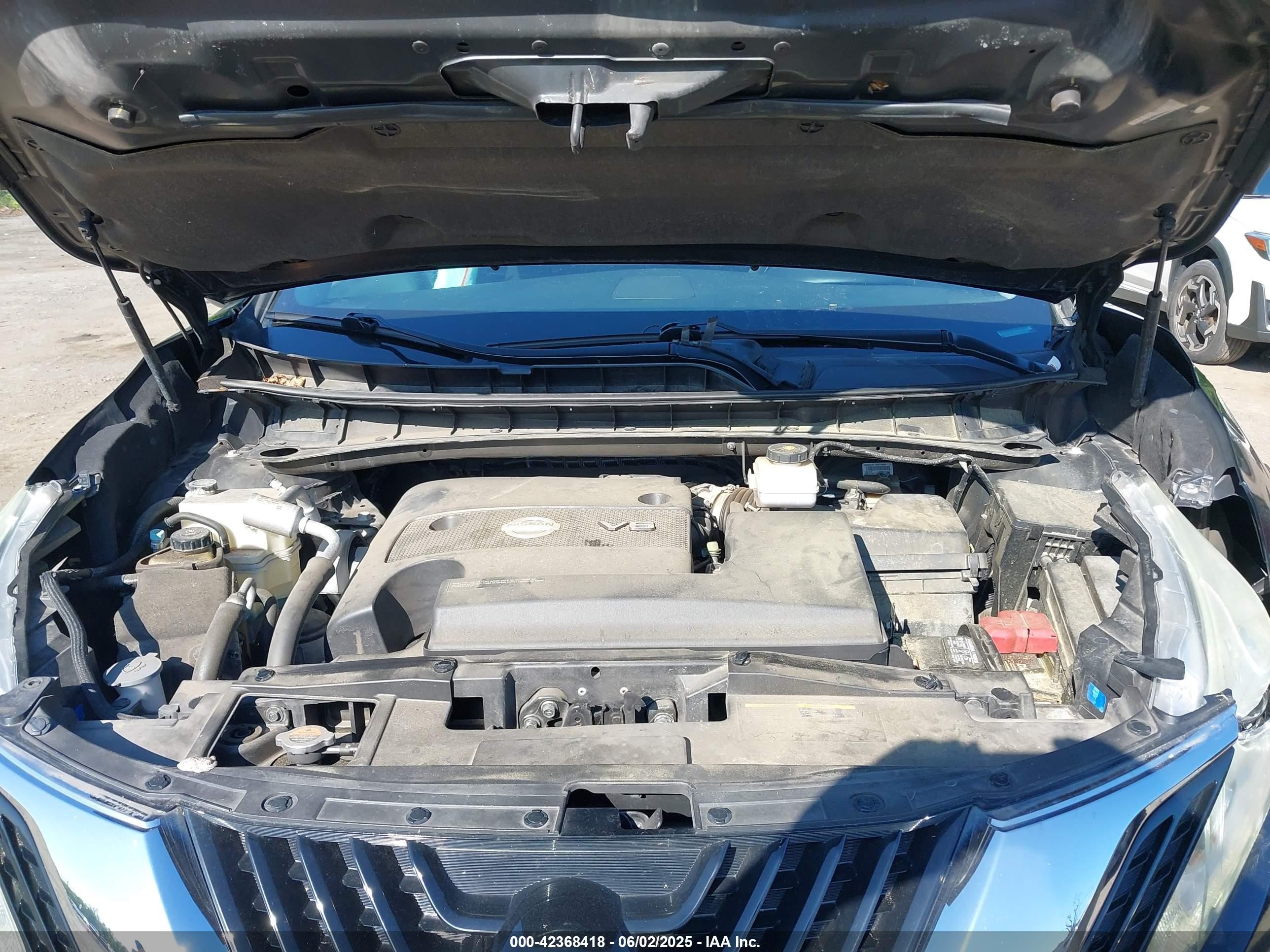 2016 Nissan Murano Platinum/s/sl/sv Black vin: 5N1AZ2MHXGN147733
