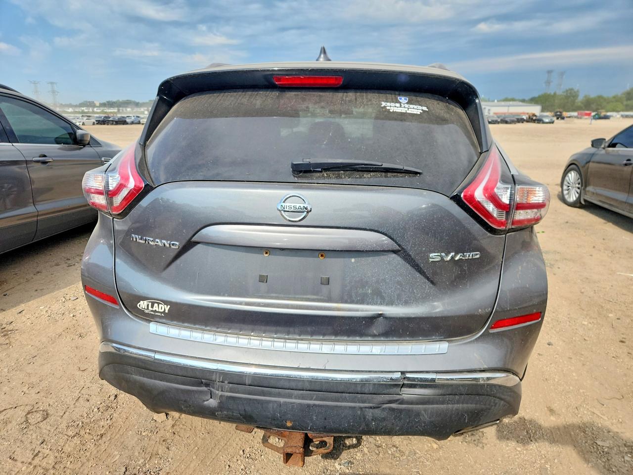 2016 Nissan Murano Sv Gray vin: 5N1AZ2MHXGN160692