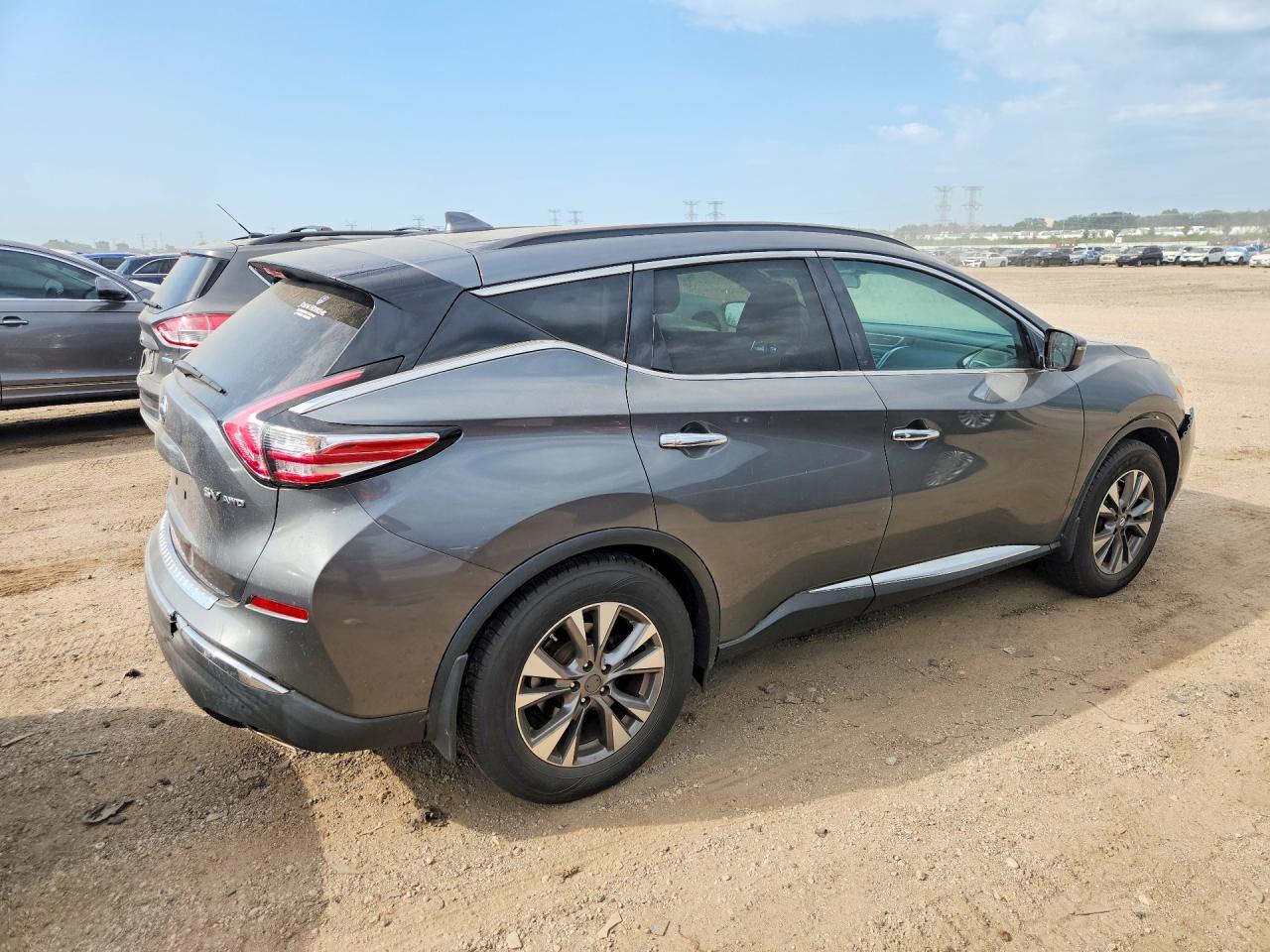 2016 Nissan Murano Sv Gray vin: 5N1AZ2MHXGN160692