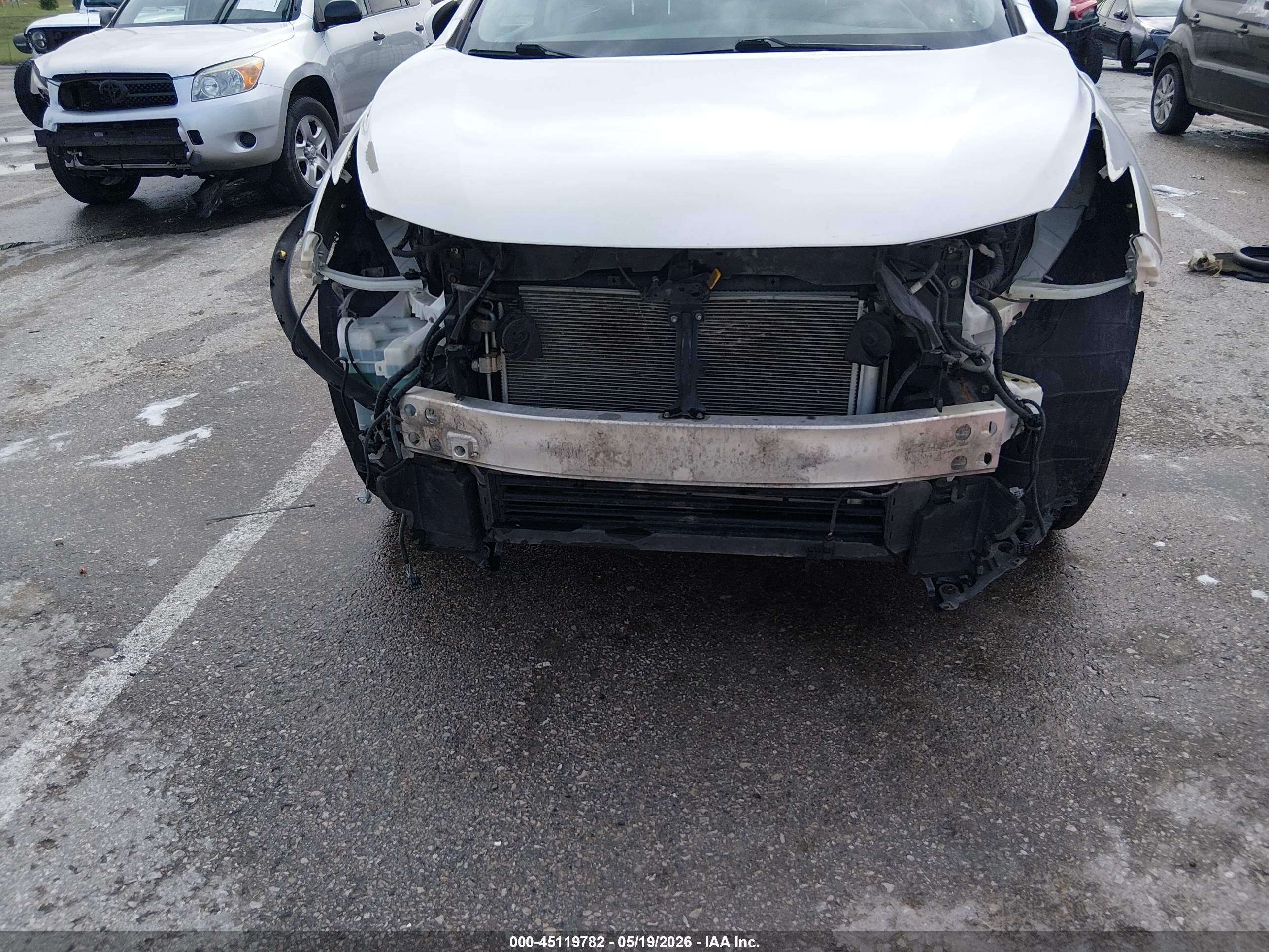 2017 Nissan Murano S White vin: 5N1AZ2MHXHN145997