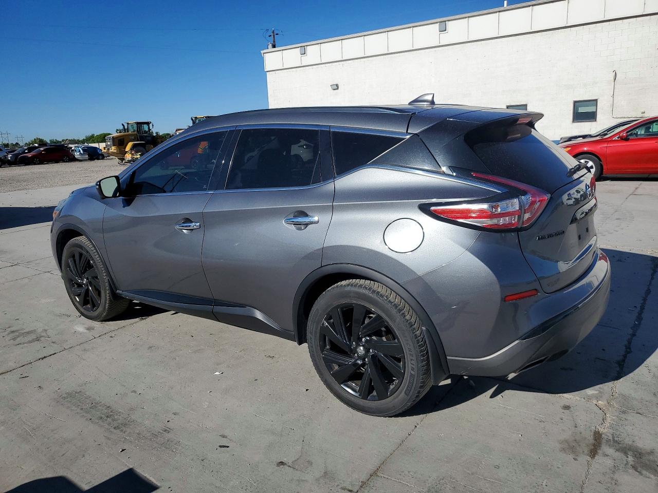 2018 Nissan Murano Sl Gray vin: 5N1AZ2MHXJN129739