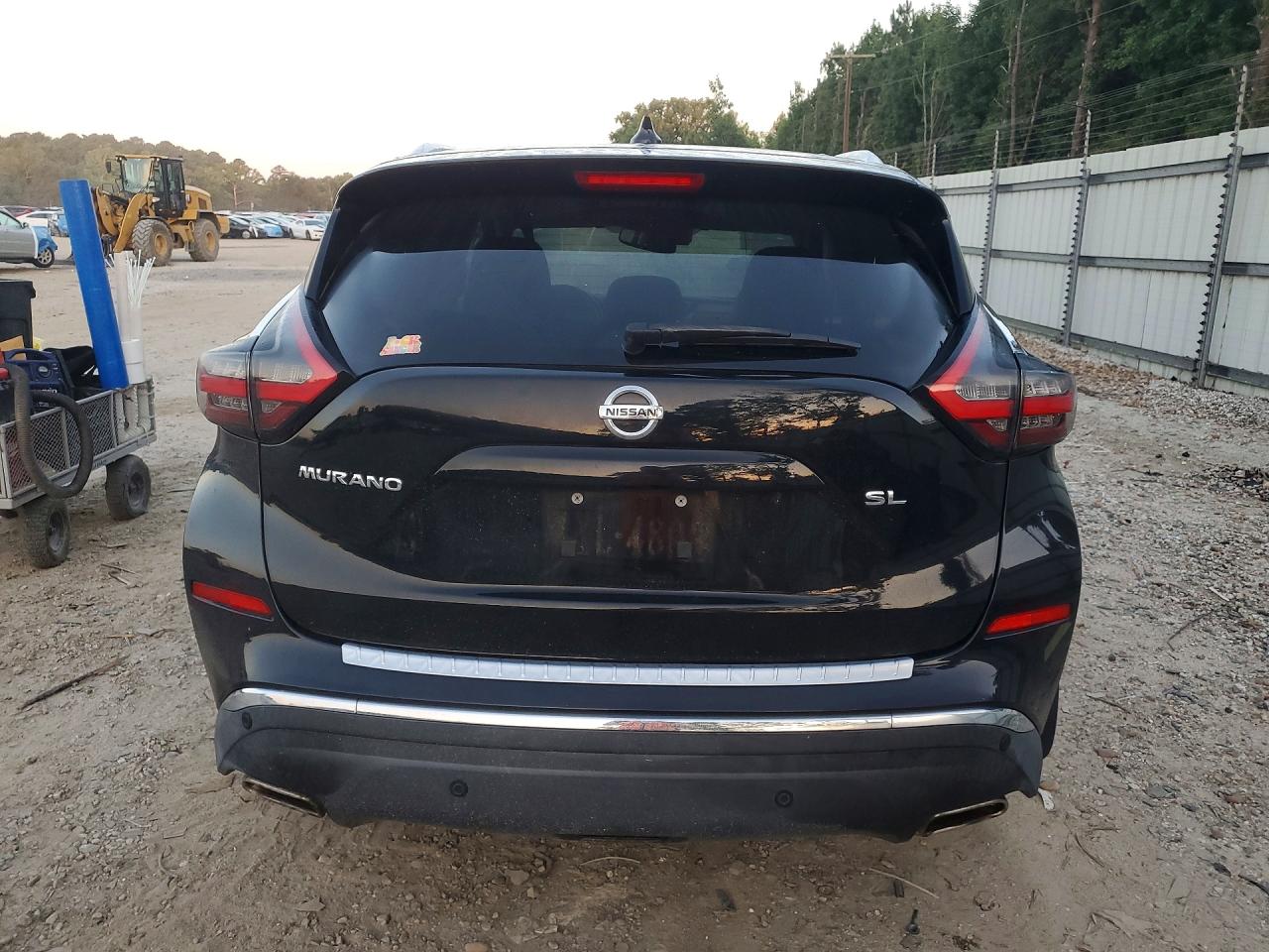 2019 Nissan Murano Sl Черный vin: 5N1AZ2MJ0KN152015