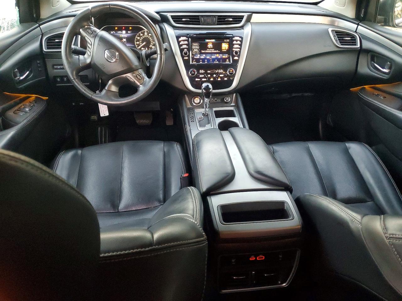 2019 Nissan Murano Sl Черный vin: 5N1AZ2MJ0KN152015