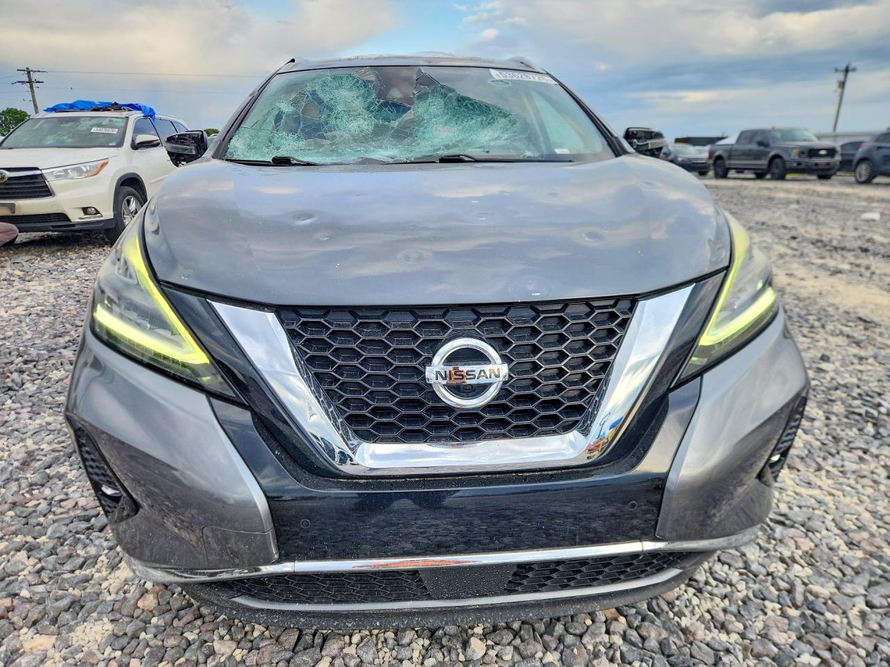 2019 Nissan Murano Sl Gray vin: 5N1AZ2MJ4KN131071