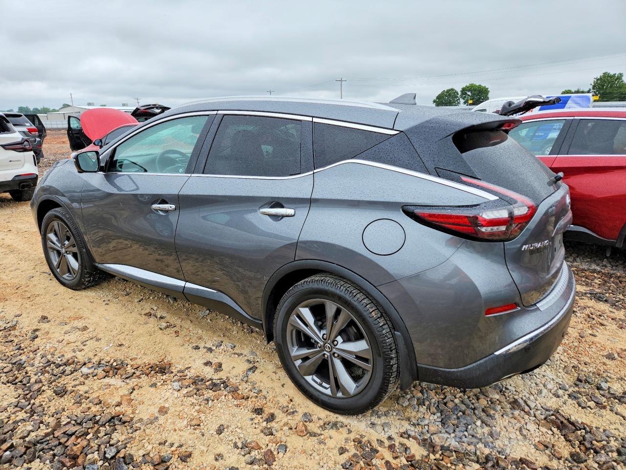 2019 Nissan Murano Серый vin: 5N1AZ2MJ4KN131247