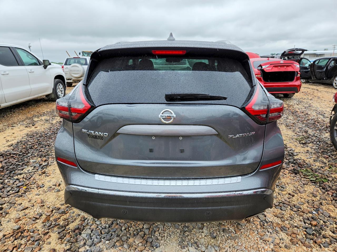 2019 Nissan Murano Серый vin: 5N1AZ2MJ4KN131247