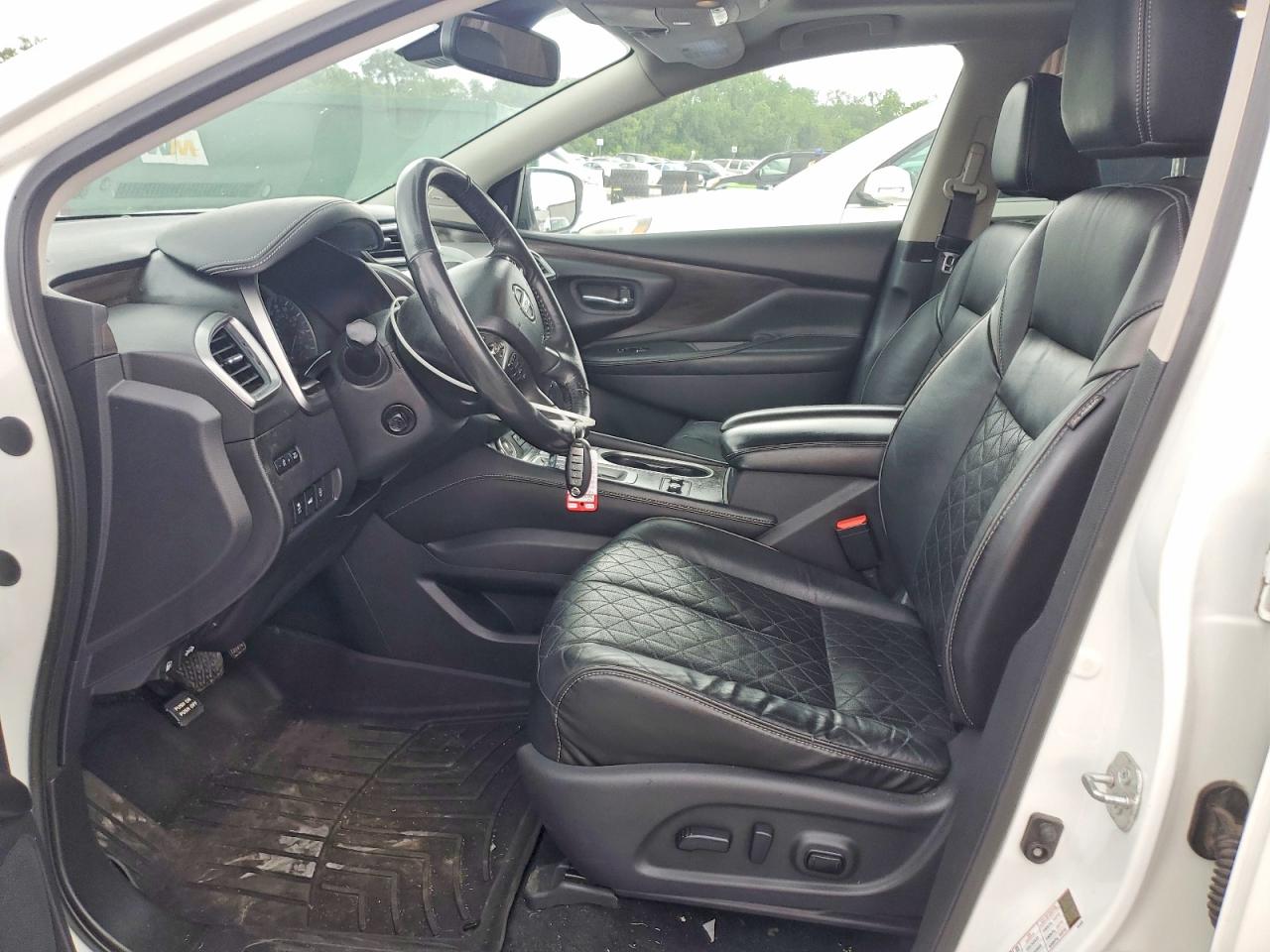 2019 Nissan Murano Platinum Белый vin: 5N1AZ2MJ6KN130505