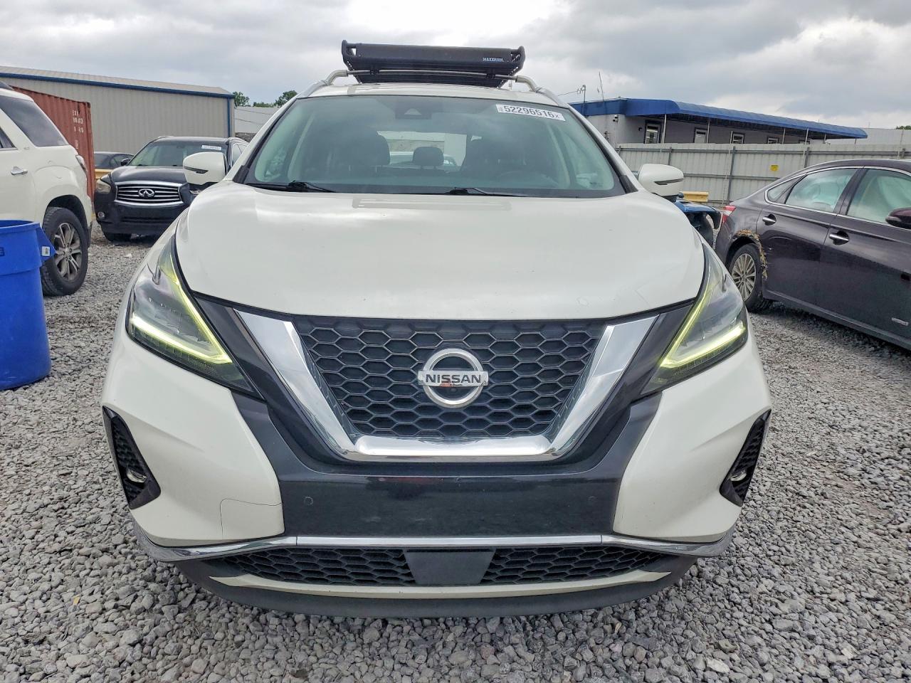 2019 Nissan Murano Platinum Белый vin: 5N1AZ2MJ6KN130505
