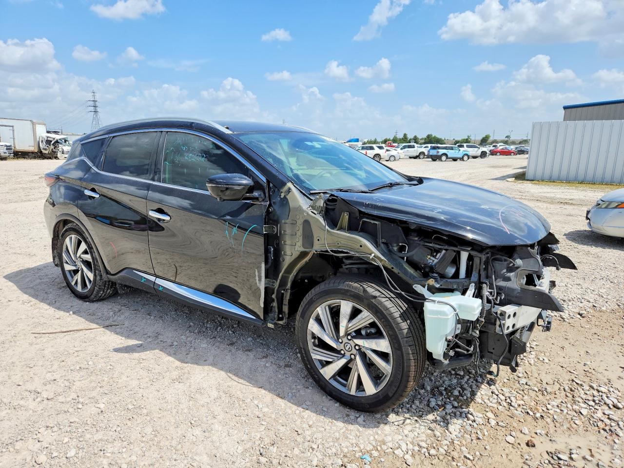 2019 Nissan Murano Sl Черный vin: 5N1AZ2MJXKN159652