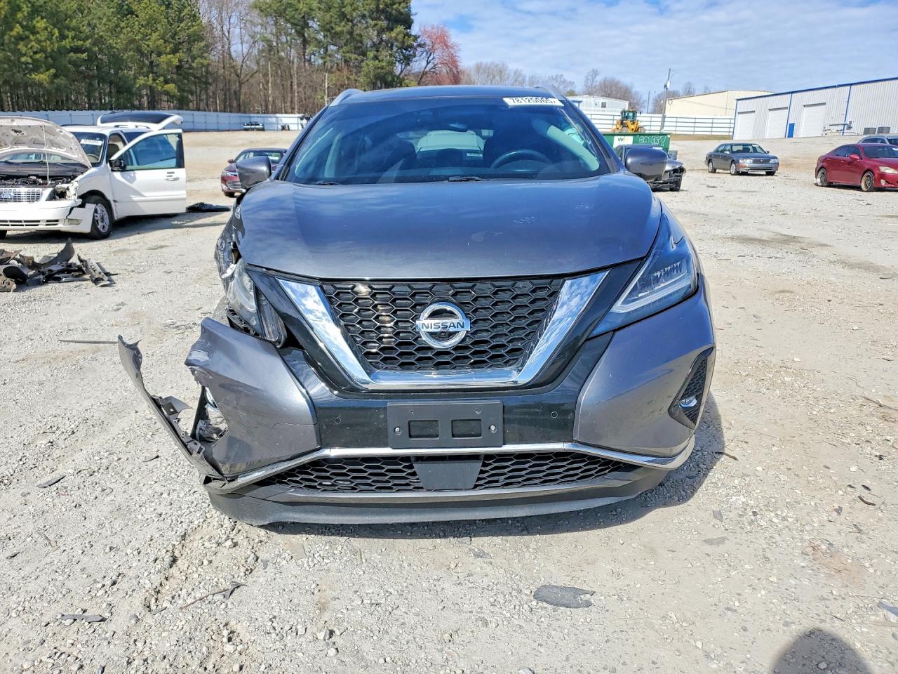 2019 Nissan Murano S Gray vin: 5N1AZ2MS0KN137412