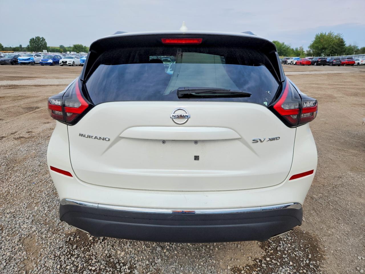 2019 Nissan Murano S White vin: 5N1AZ2MS1KN123809