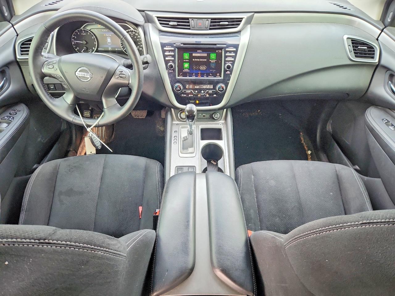 2019 Nissan Murano S White vin: 5N1AZ2MS1KN123809