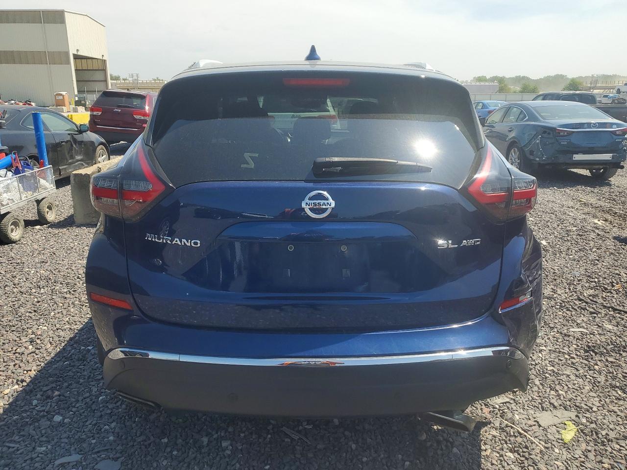 2019 Nissan Murano Sl Blue vin: 5N1AZ2MS3KN153099