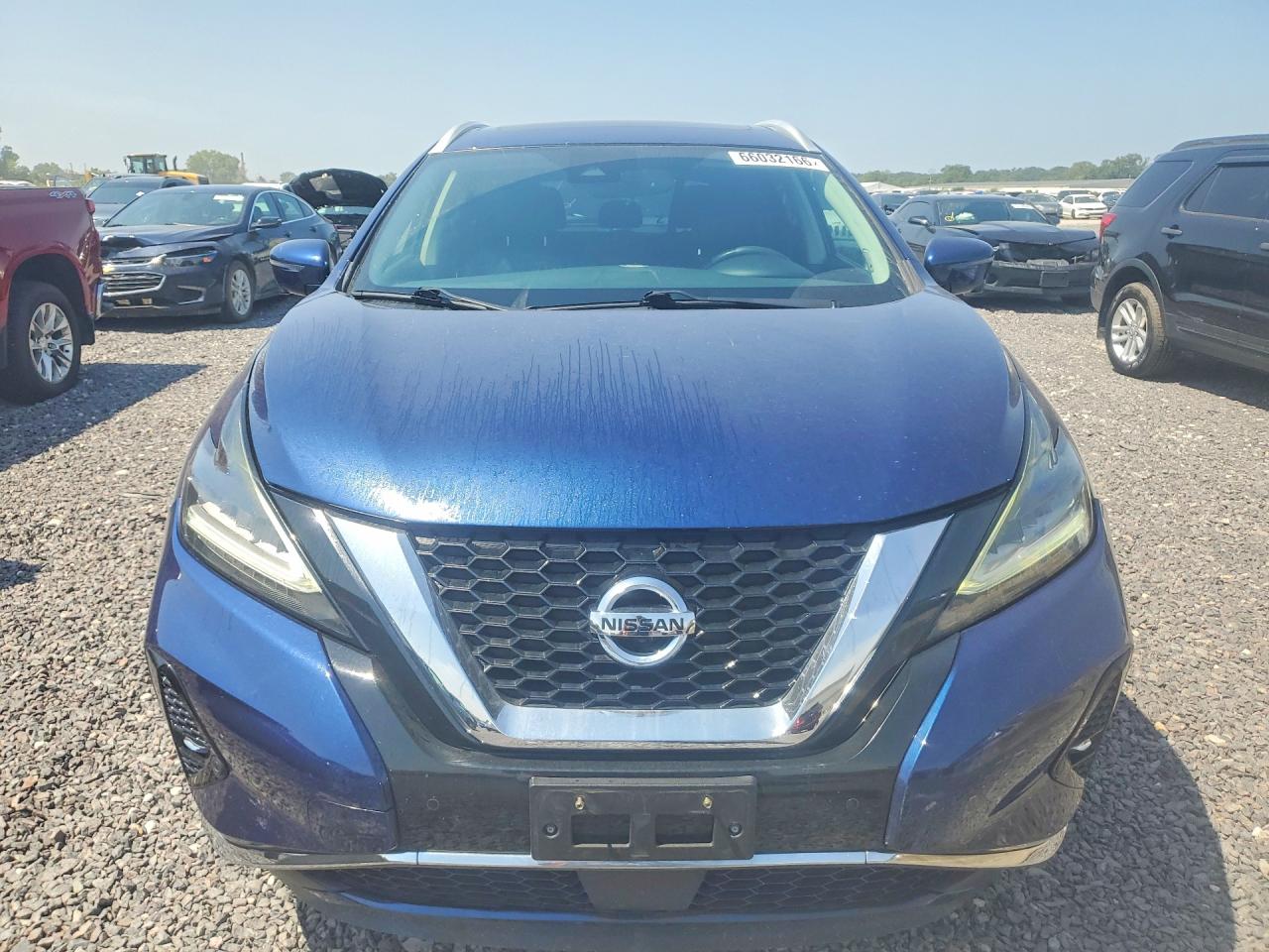 2019 Nissan Murano Sl Blue vin: 5N1AZ2MS3KN153099