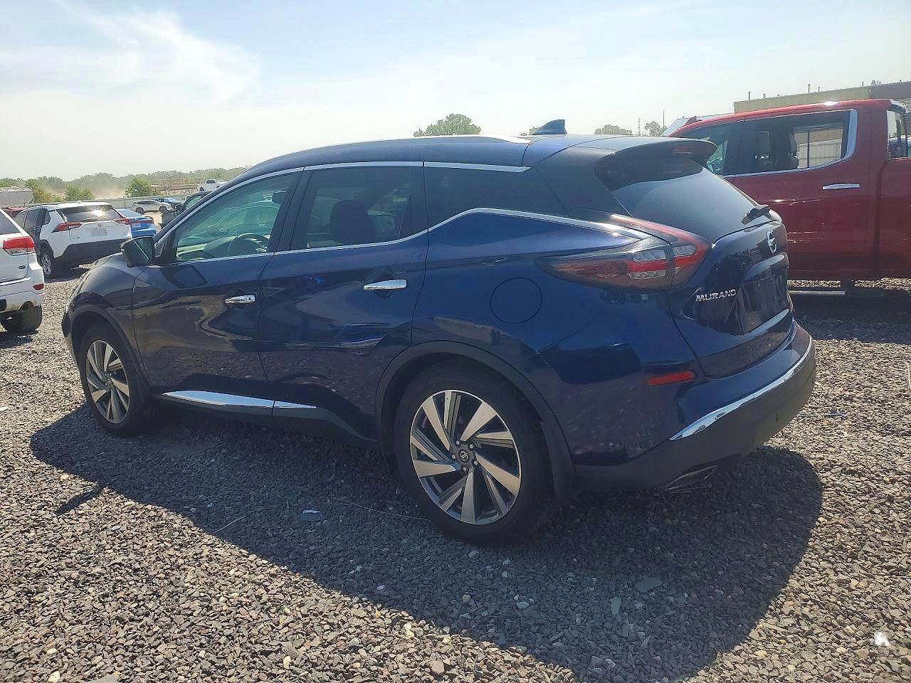 2019 Nissan Murano Sl Blue vin: 5N1AZ2MS3KN153099