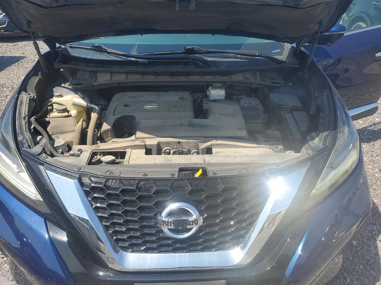 2019 Nissan Murano Sl Blue vin: 5N1AZ2MS3KN153099