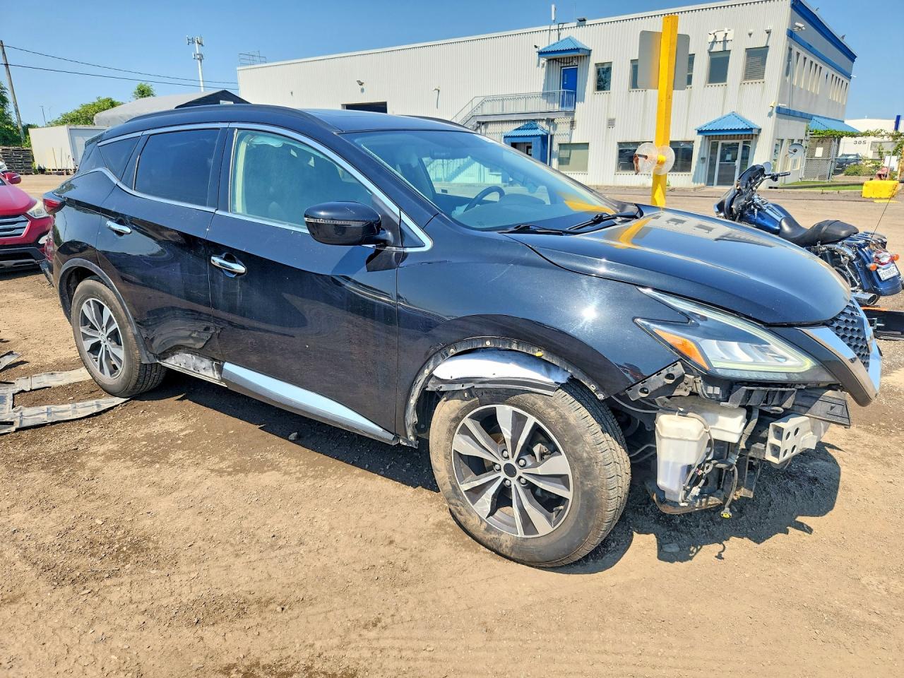 2019 Nissan Murano S Черный vin: 5N1AZ2MS5KN138958