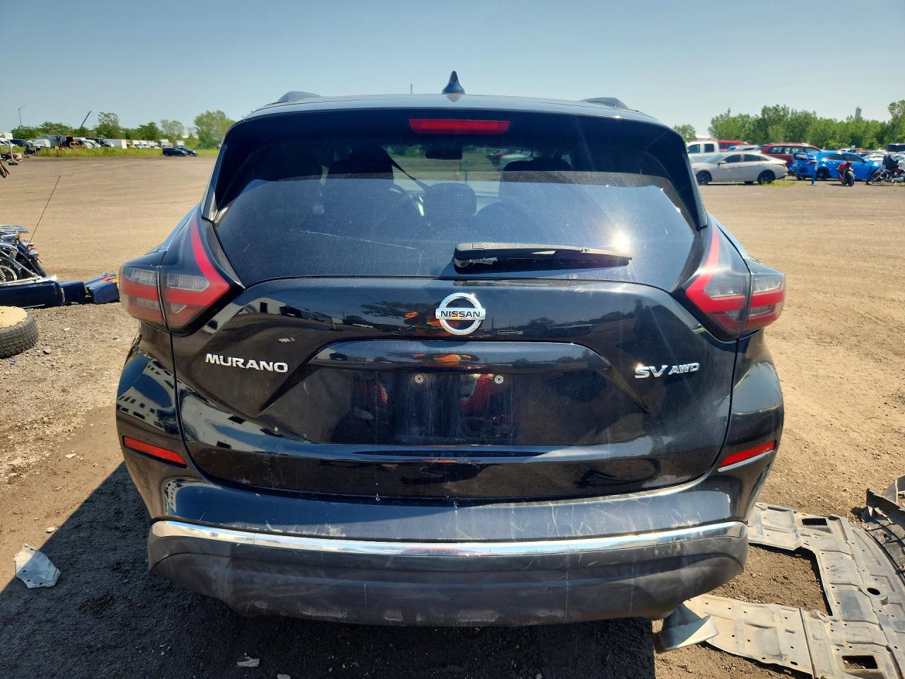 2019 Nissan Murano S Черный vin: 5N1AZ2MS5KN138958