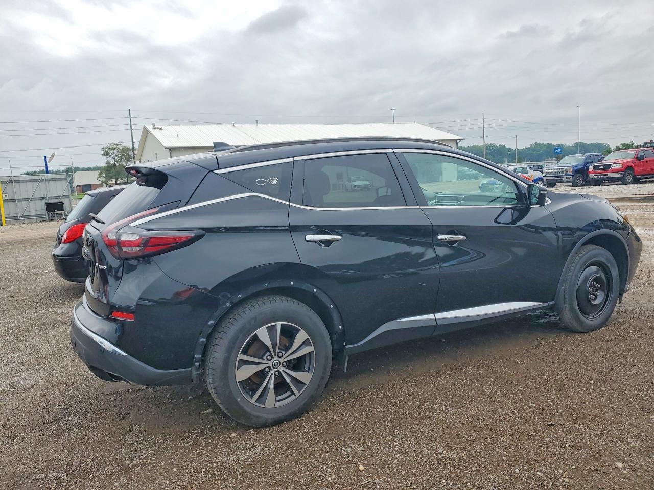 2019 Nissan Murano Sv Black vin: 5N1AZ2MS6KN158653