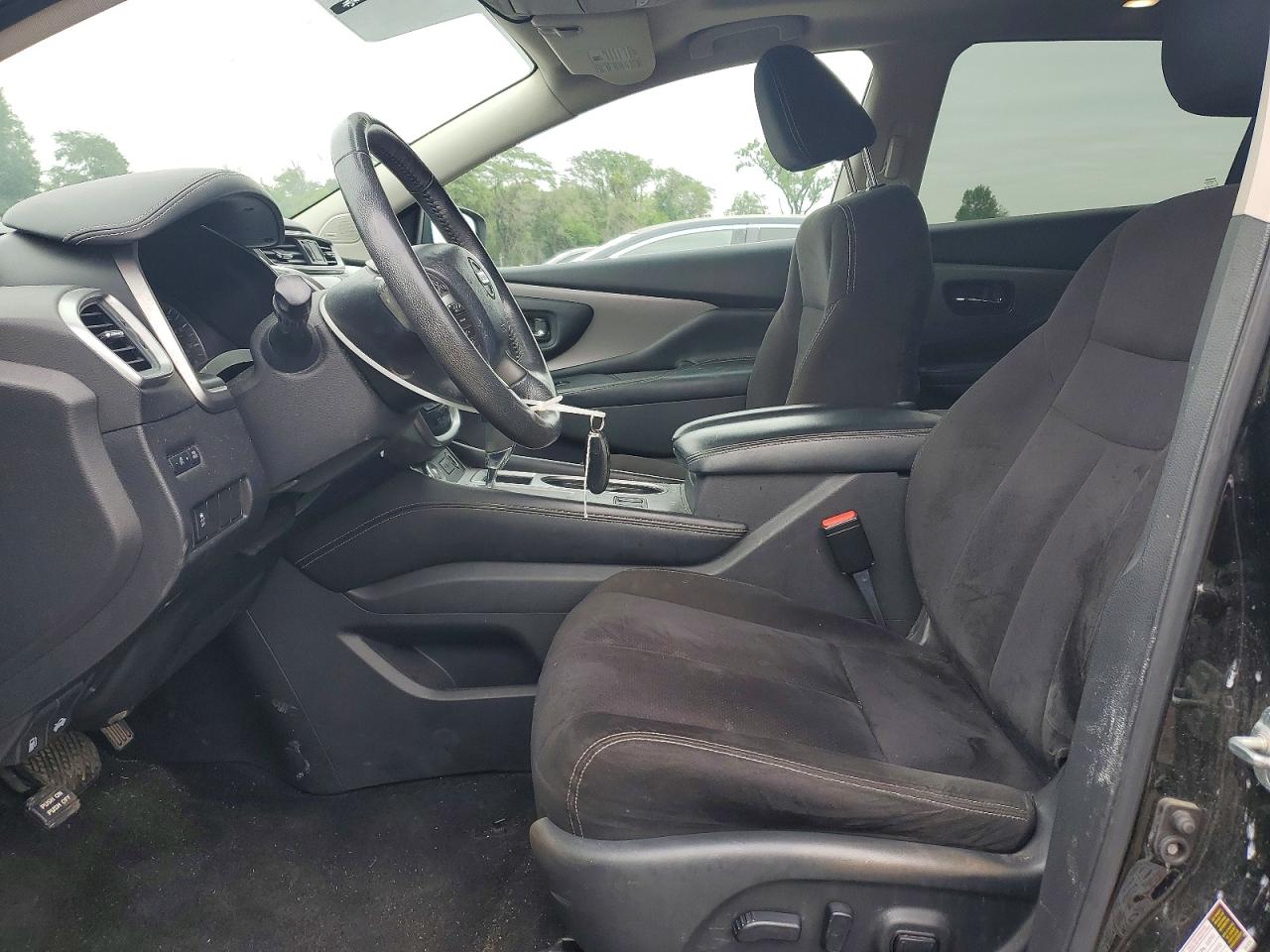 2019 Nissan Murano Sv Black vin: 5N1AZ2MS6KN158653