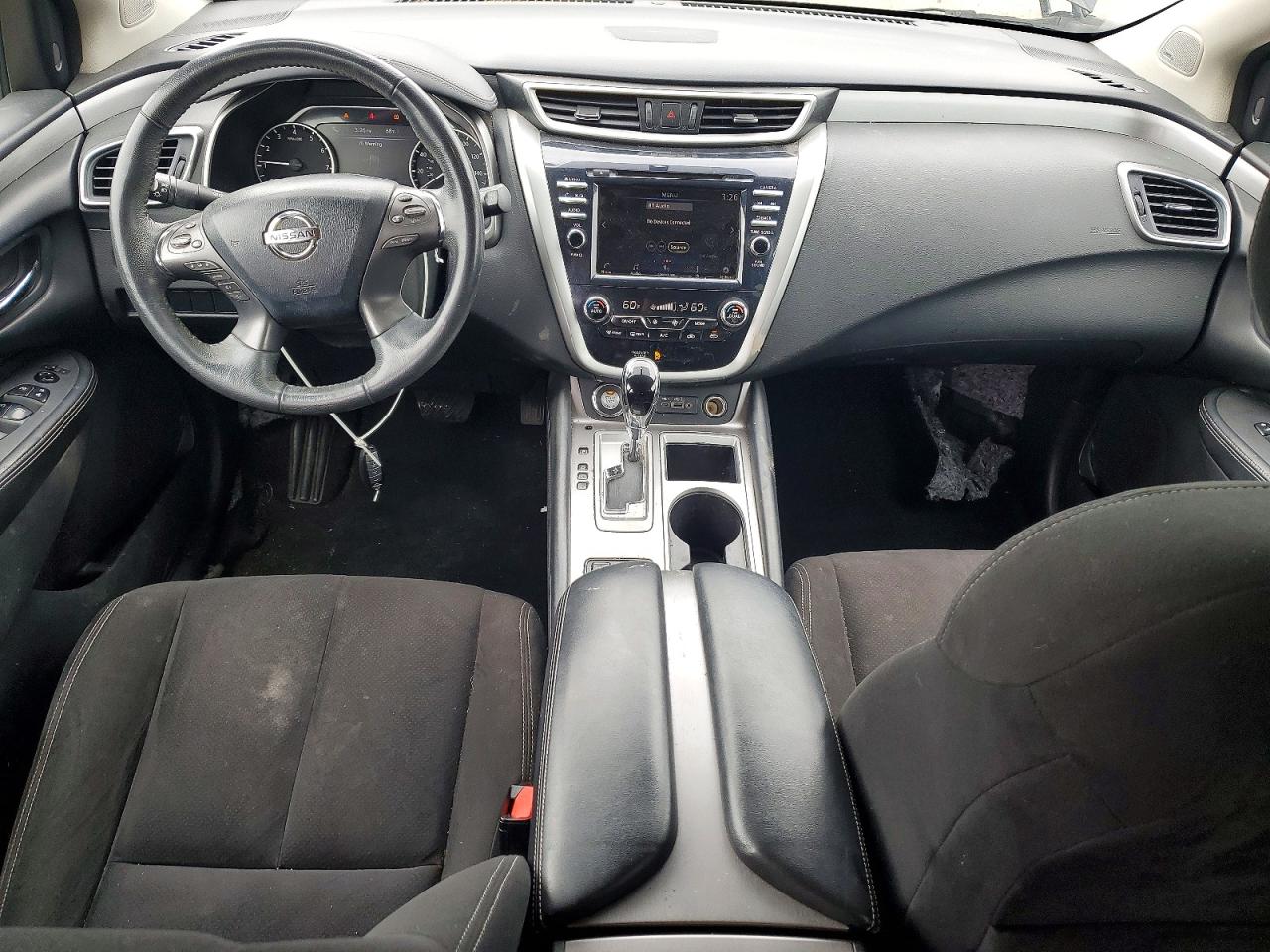 2019 Nissan Murano Sv Black vin: 5N1AZ2MS6KN158653