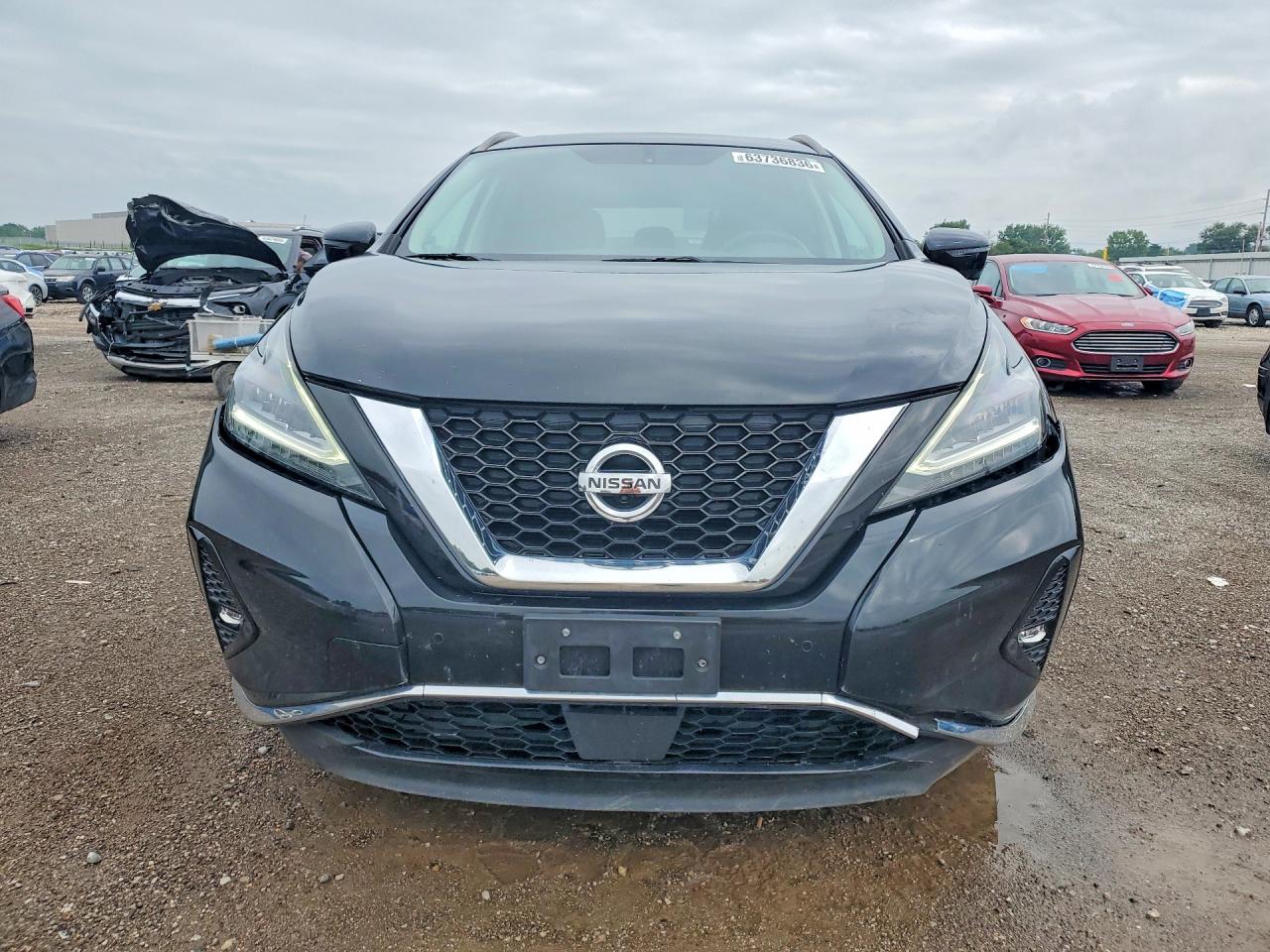 2019 Nissan Murano Sv Black vin: 5N1AZ2MS6KN158653