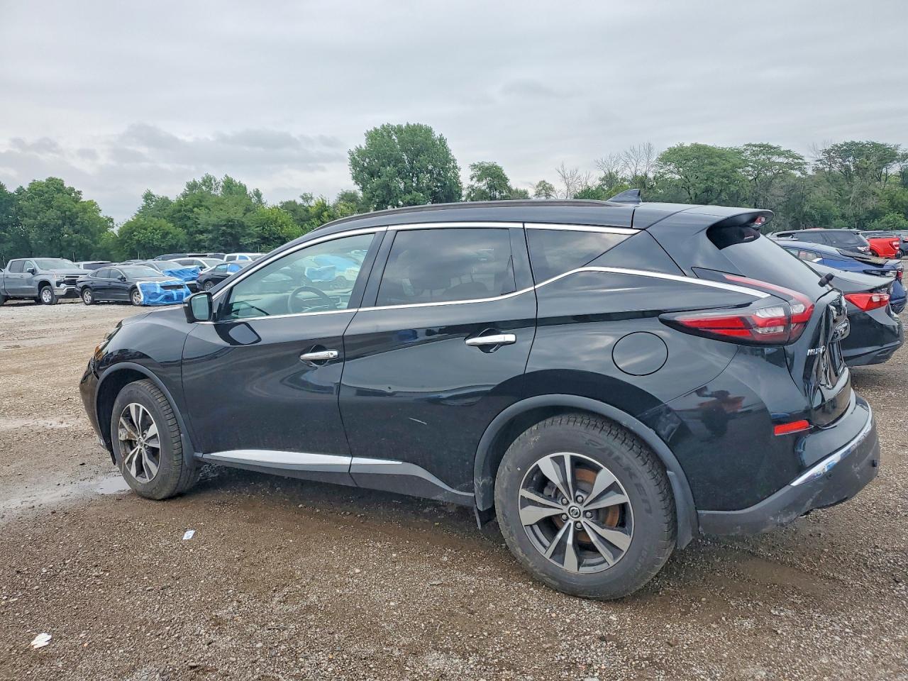 2019 Nissan Murano Sv Black vin: 5N1AZ2MS6KN158653
