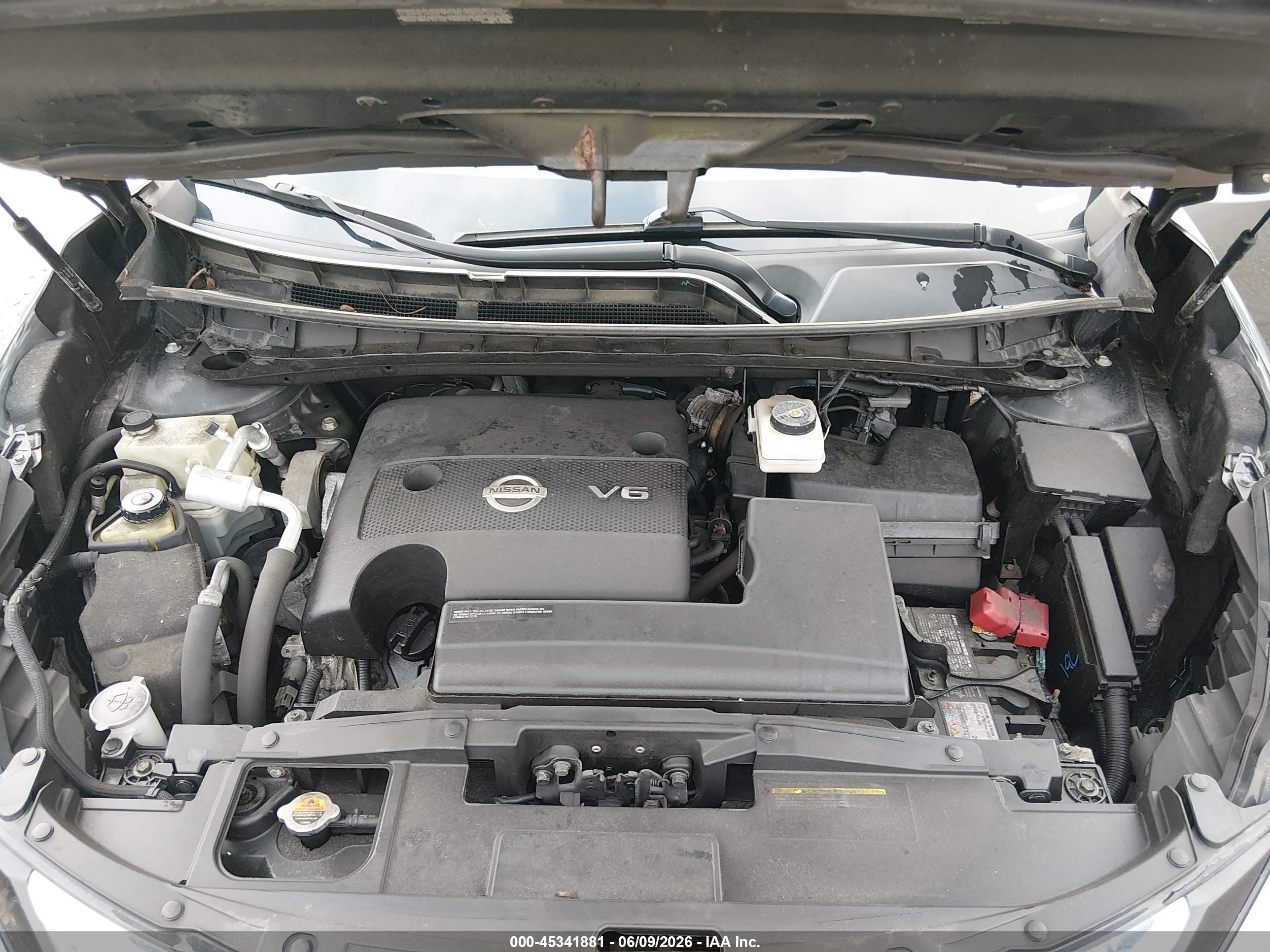 2019 Nissan Murano S Серый vin: 5N1AZ2MS7KN161223