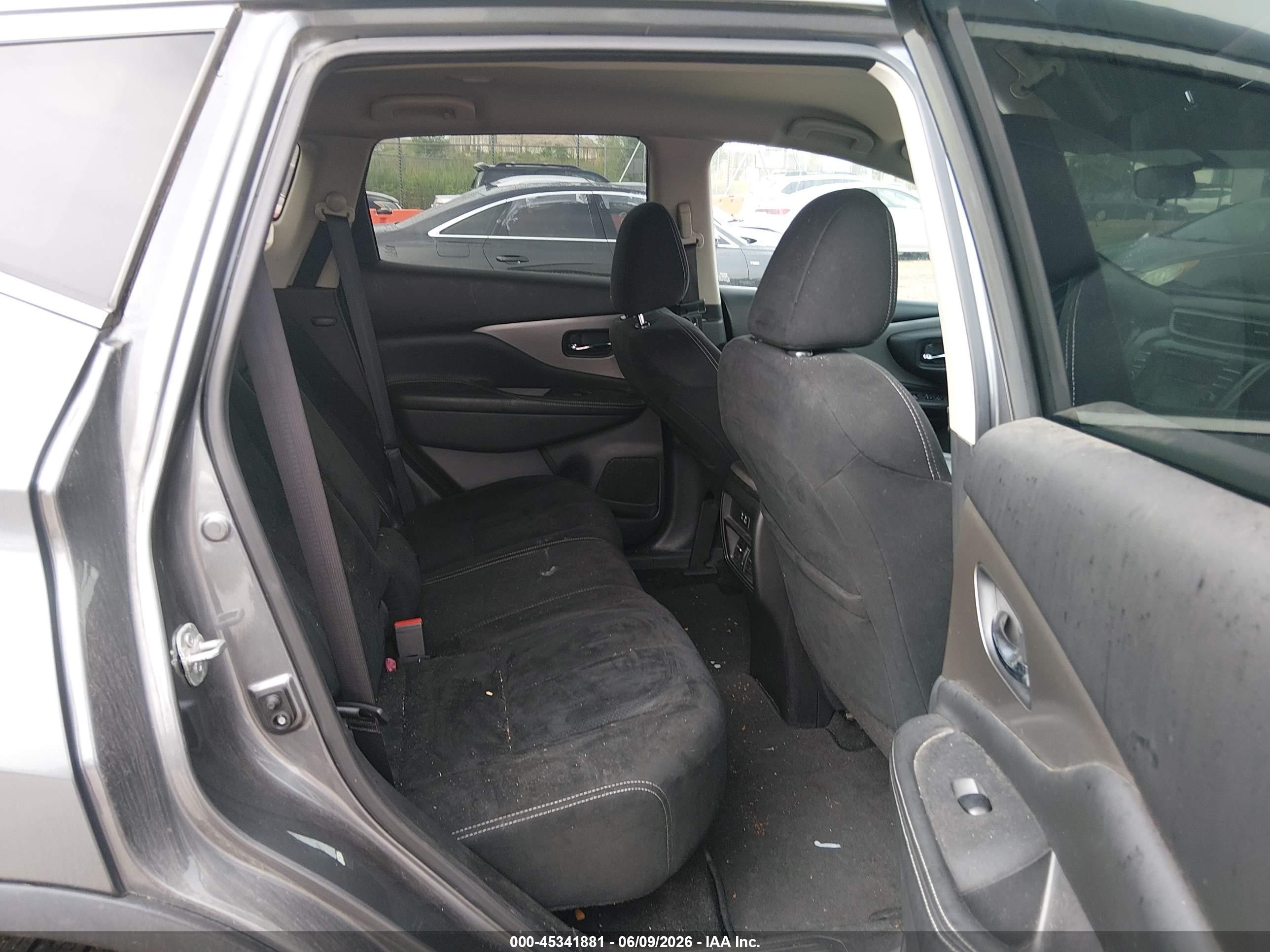 2019 Nissan Murano S Серый vin: 5N1AZ2MS7KN161223