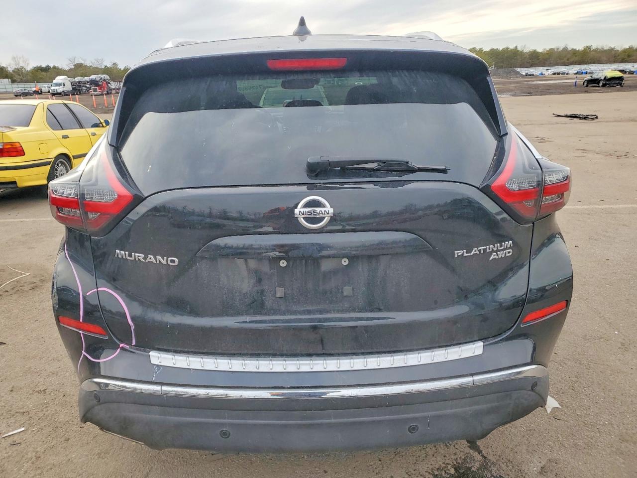 2019 Nissan Murano S Black vin: 5N1AZ2MS8KN166382