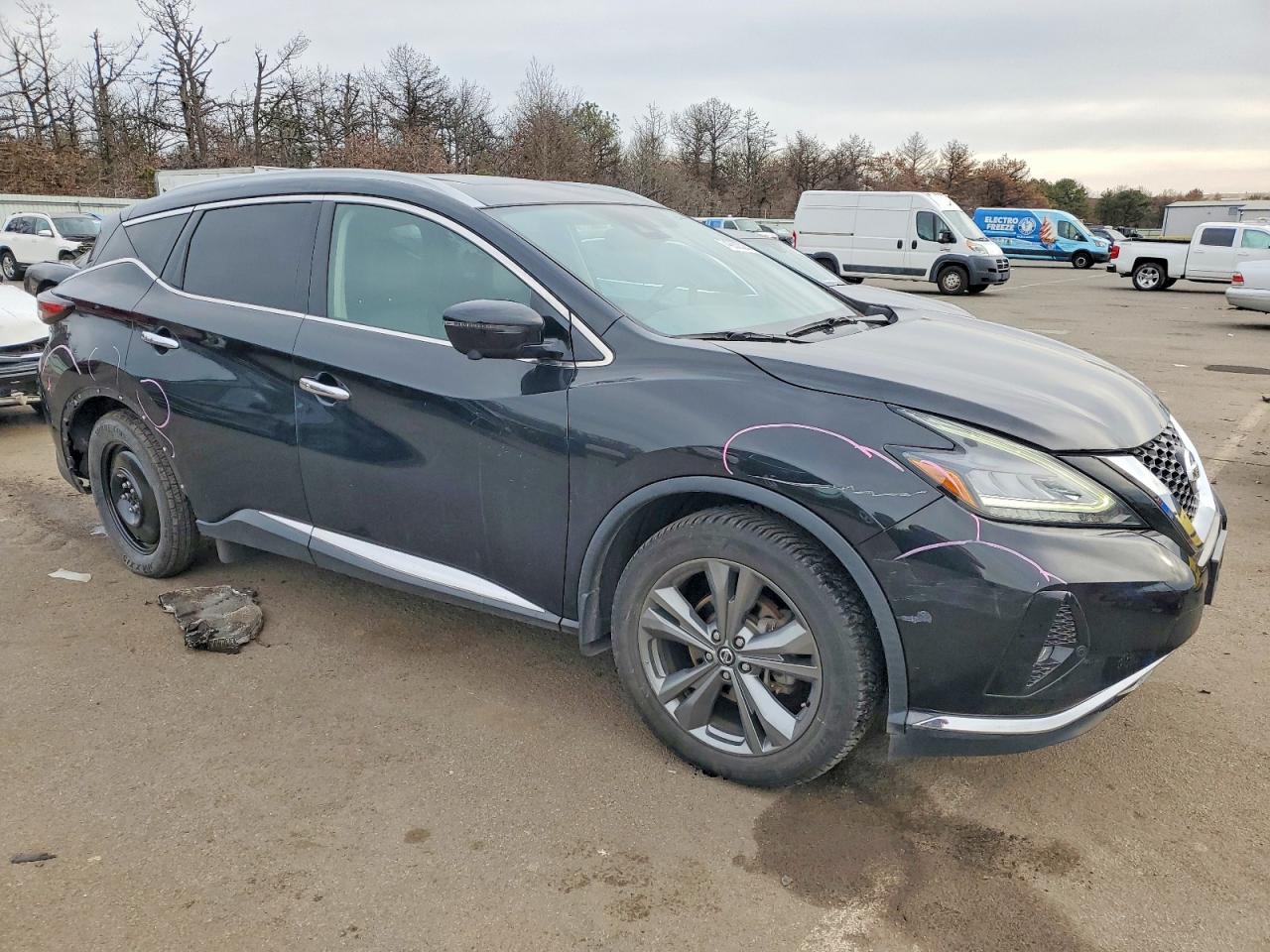 2019 Nissan Murano S Black vin: 5N1AZ2MS8KN166382