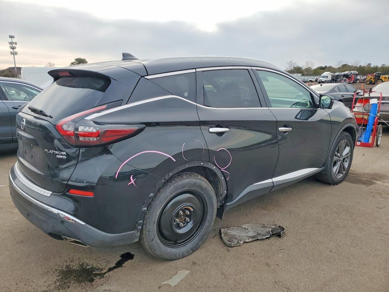 2019 Nissan Murano S Black vin: 5N1AZ2MS8KN166382