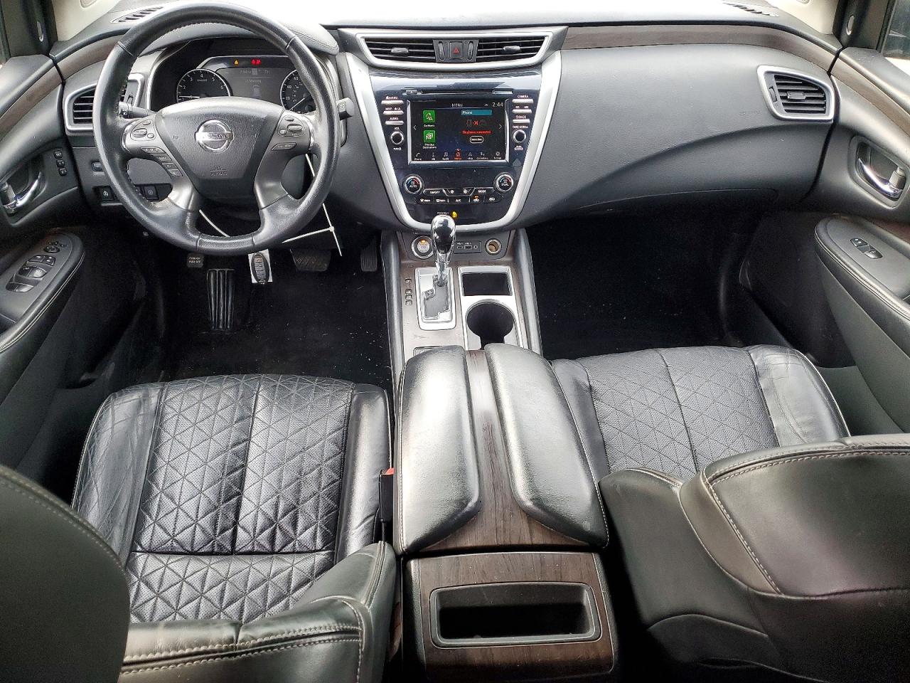 2019 Nissan Murano S Black vin: 5N1AZ2MS8KN166382