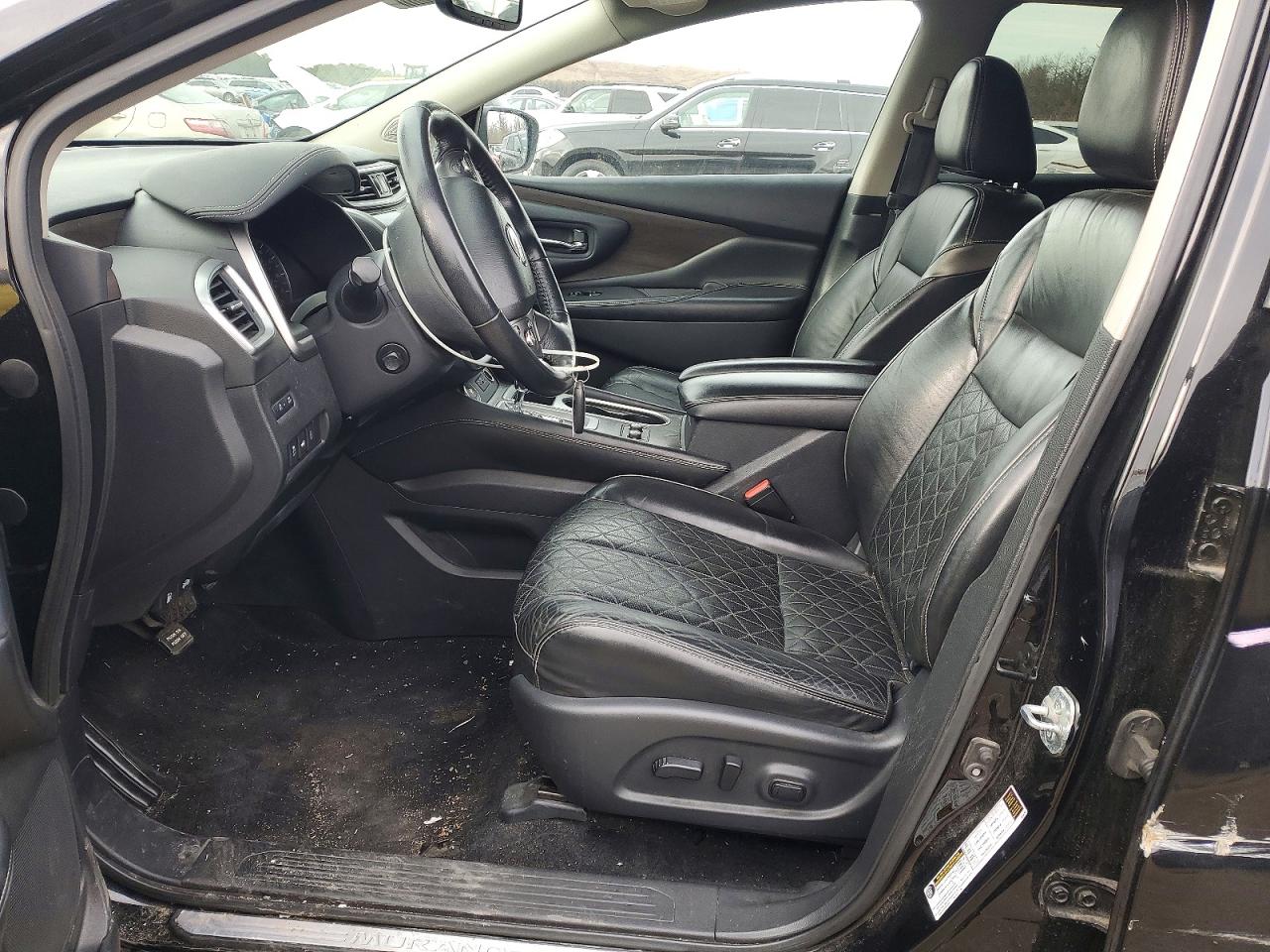2019 Nissan Murano S Black vin: 5N1AZ2MS8KN166382